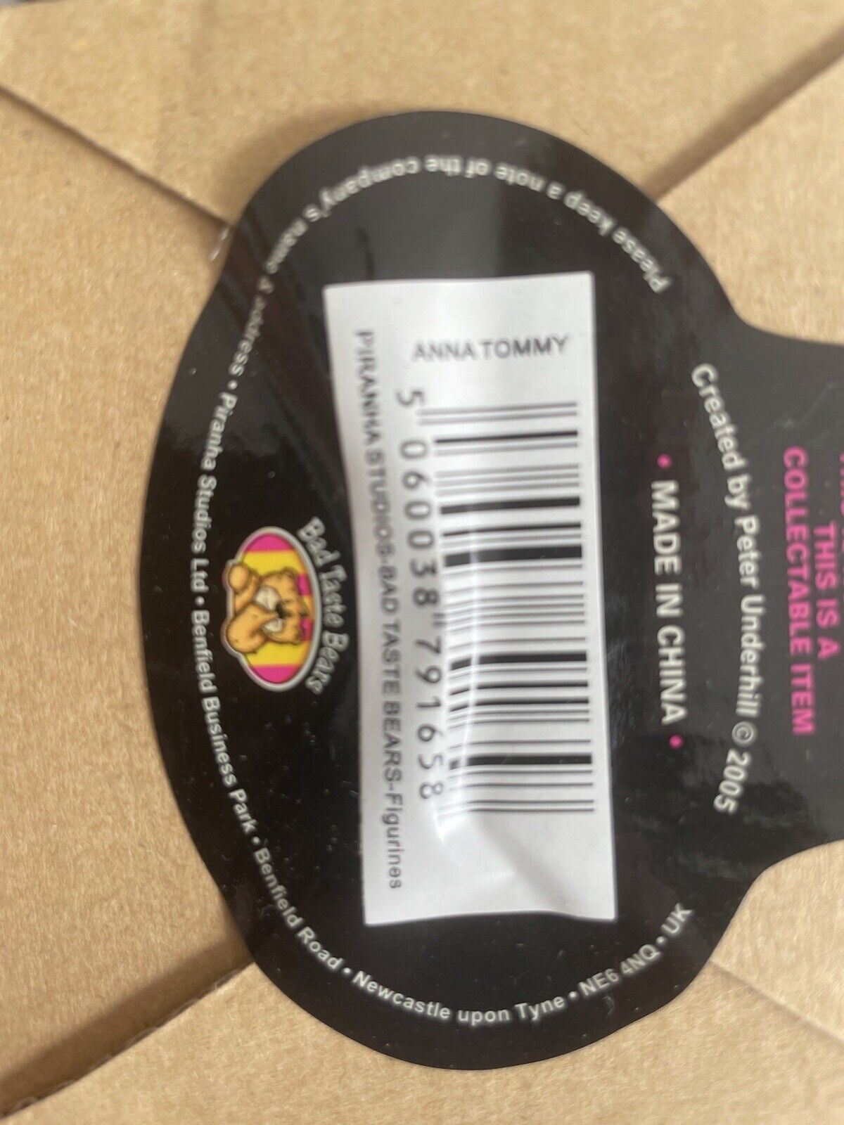 Bad Taste Bears - Anna - Tommy New Boxed Rare