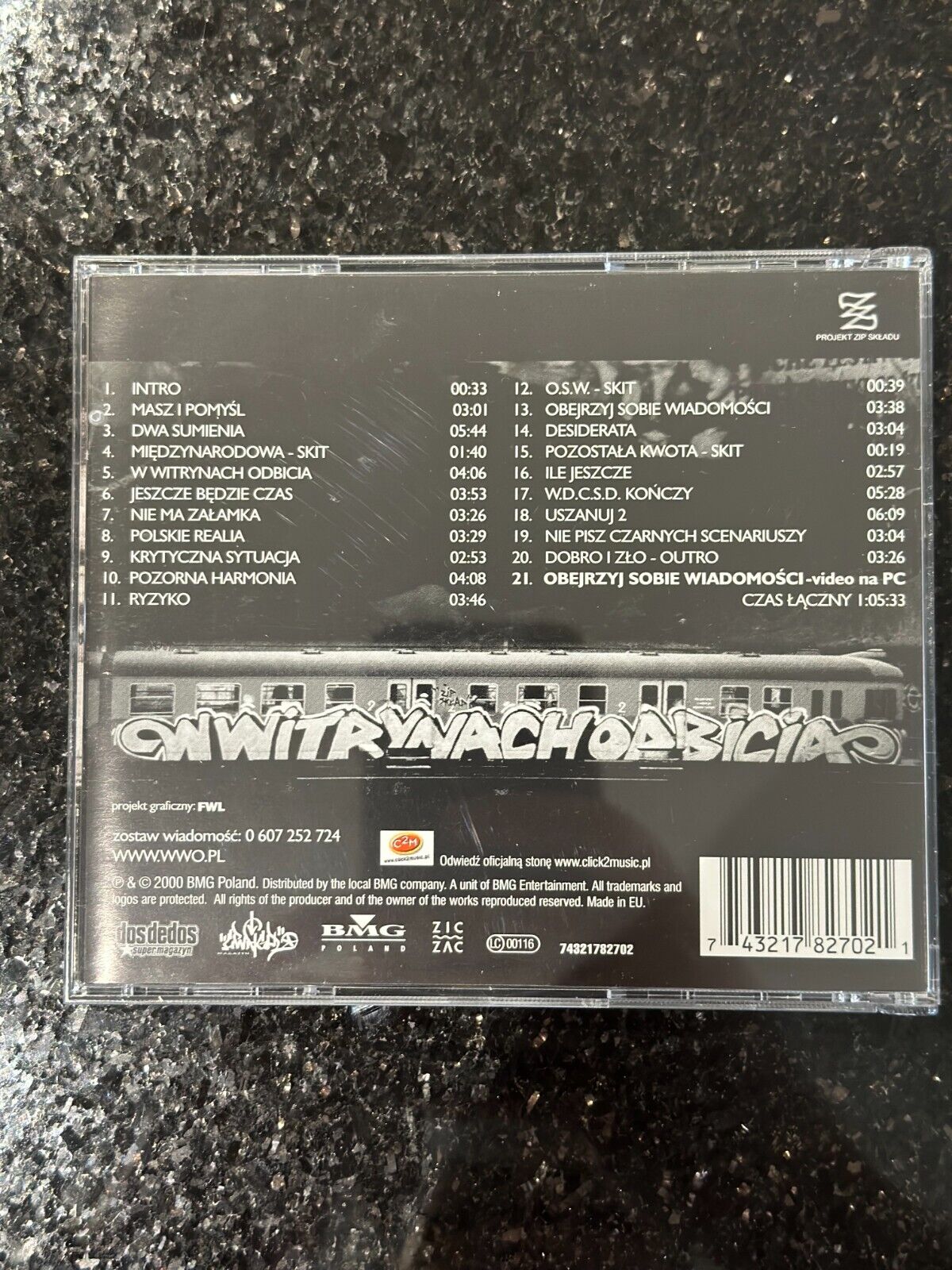 WWO - W witrynach odbicia - Masz i Pomyśl 2000 - Polski Hip Hop 🇬🇧 Delivery