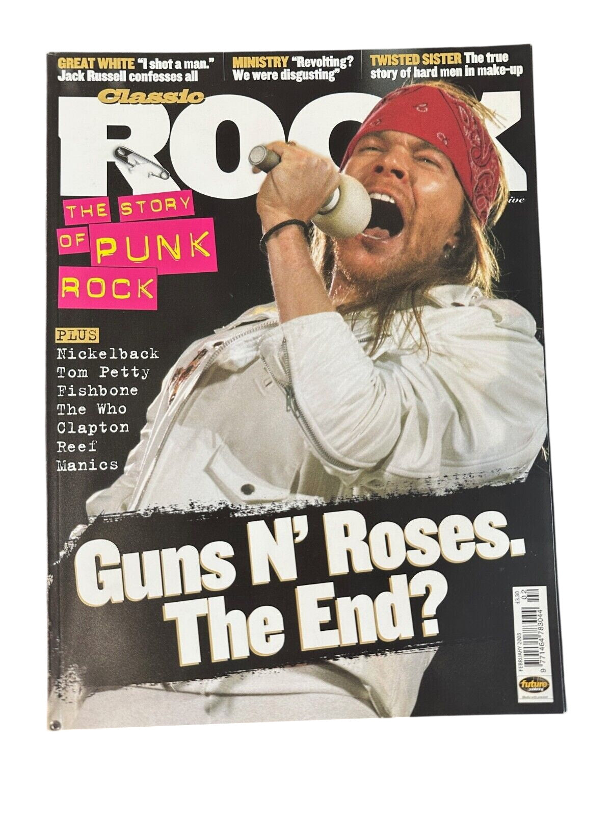 Classic Rock Magazine Issue 50 - February 2003 - GN'R Twisted Sister