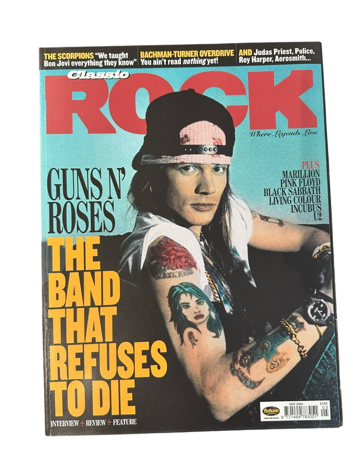 Classic Rock Magazine Issue 66 - May 2004 - Guns N' Roses