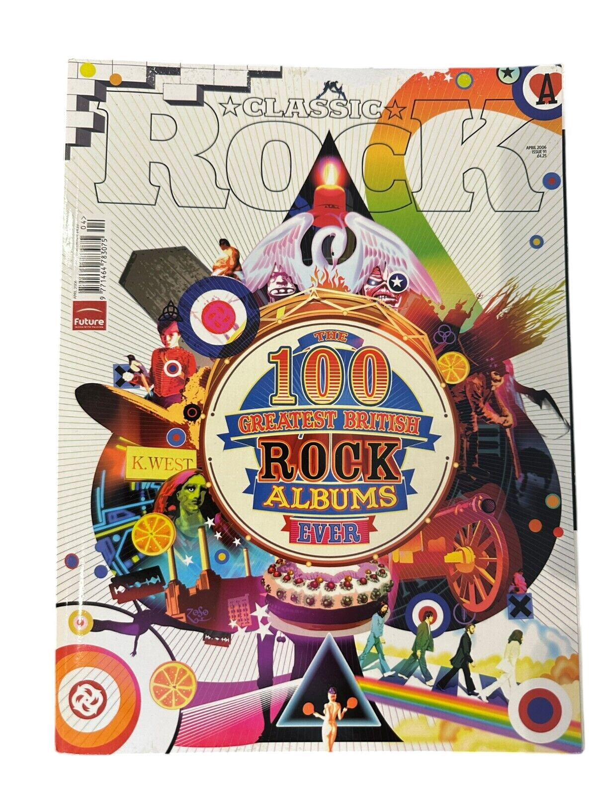 Classic Rock Magazine Issue 91 - April 2006 British Albums