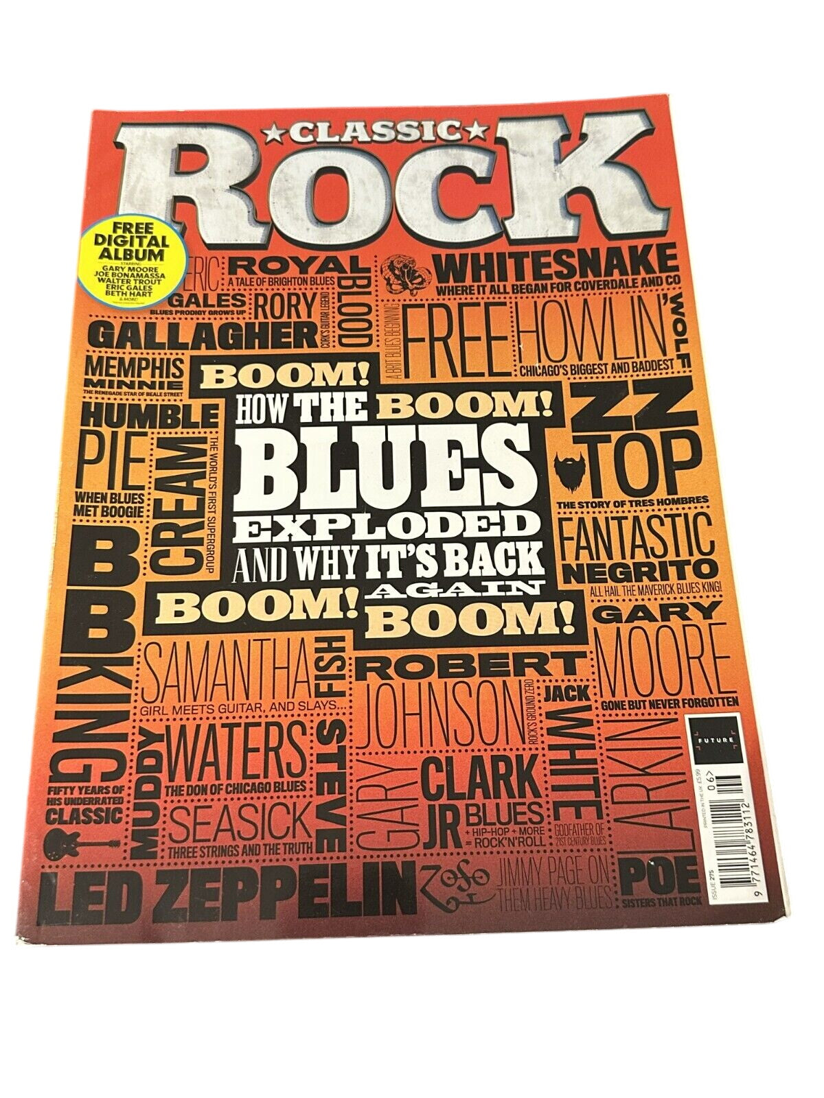 Classic Rock Magazine Issue 275 - April 2020 - Blues ZZ Top Led Zeppelin