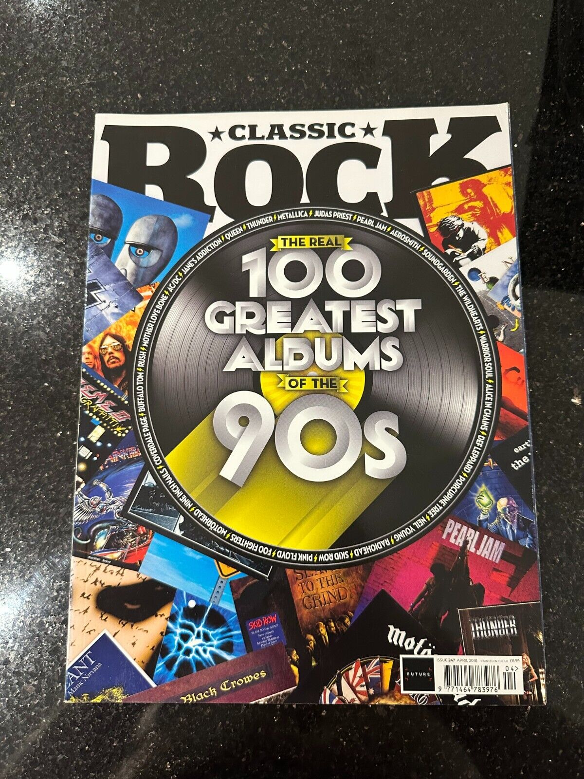 Classic Rock Magazine Issue 247 - April 2018 - 100 Greatest Albums Of The 90's