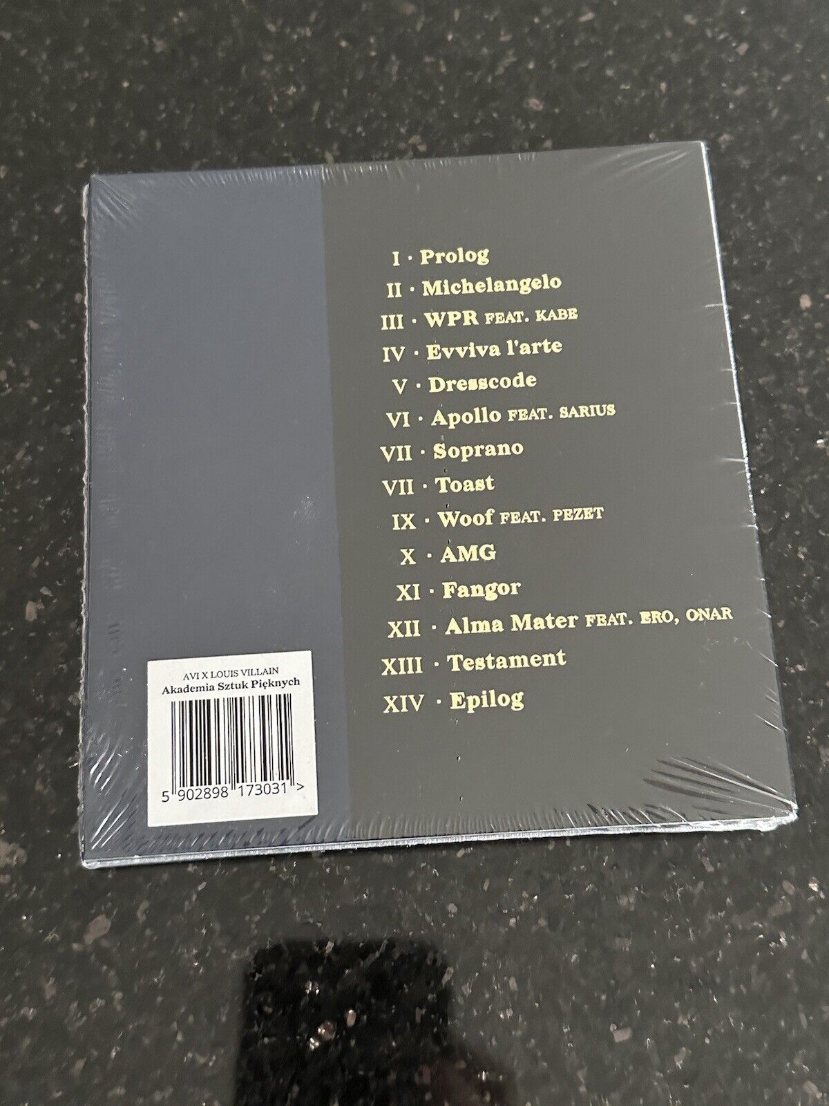 Avi , Villain Louis - Akademia Sztuk Pięknych CD Wysyłka z UK 🇬🇧 Hip Hop PL