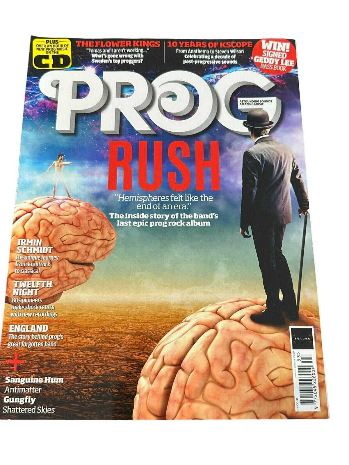 Classic Rock Presents Prog Rock Magazine - Issue 93 December 2018 No CD