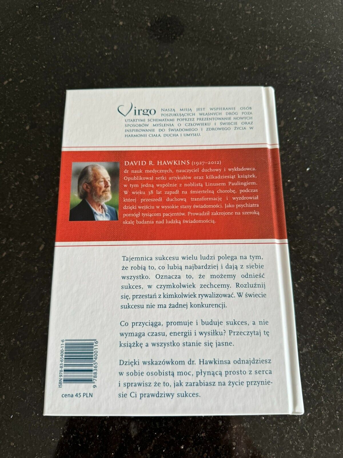Sukces jest dla Ciebie David R Hawkins Polish Book UK Postage