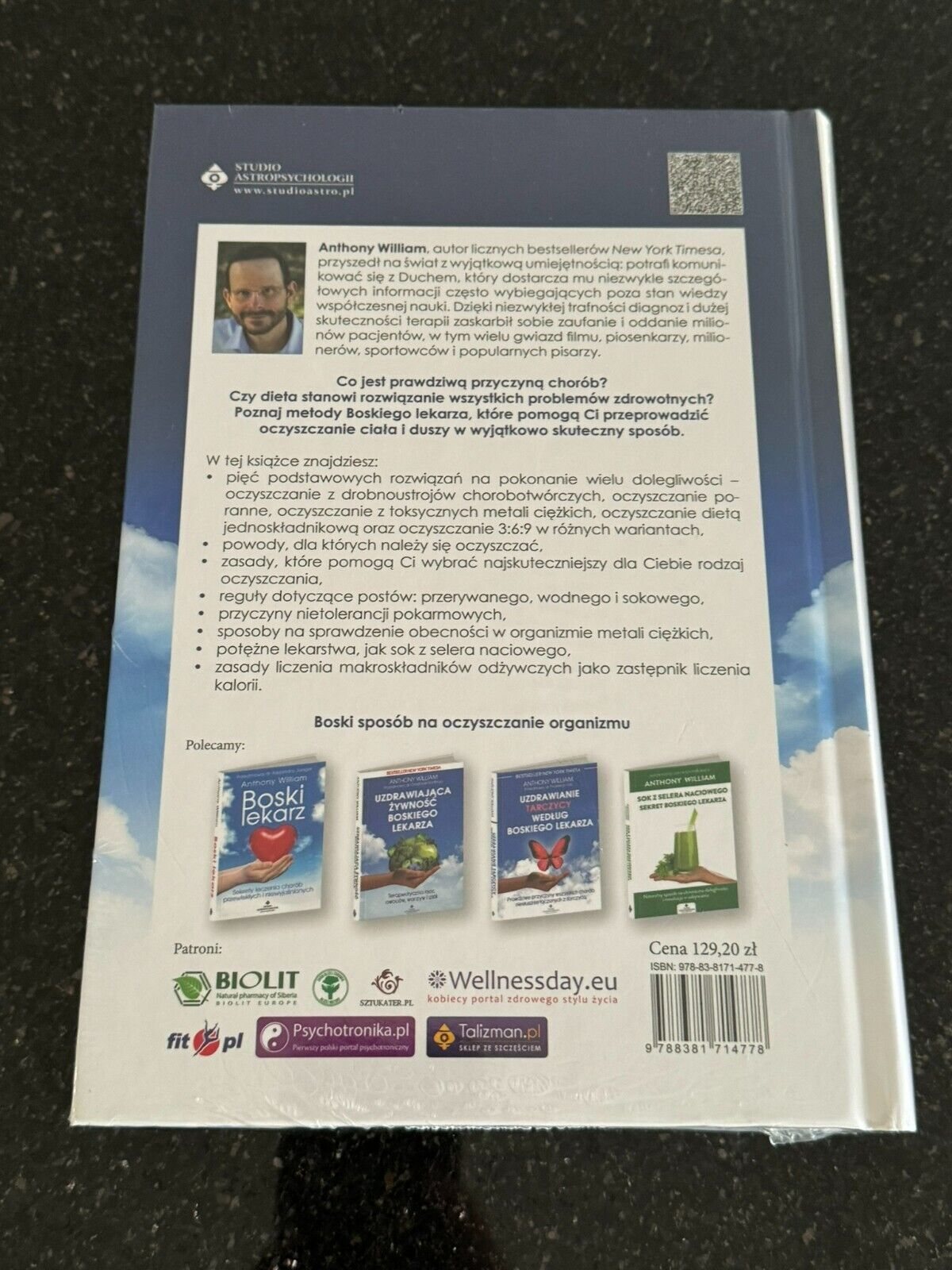 Polish Book Anthony William - Uzdrawiające oczyszczanie organizmu według Boskiego lekarza