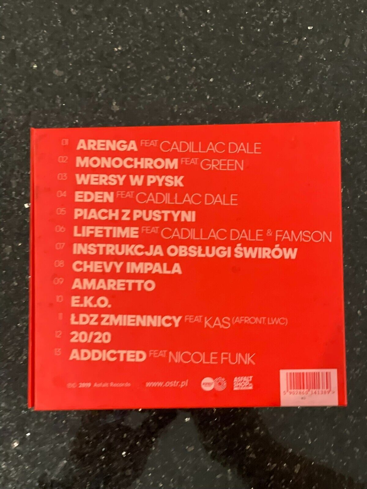 O.S.T.R. - Instrukcja Obslugi Swirow 2019 Preorder CD POLISH HIP HOP POLSKI RAP