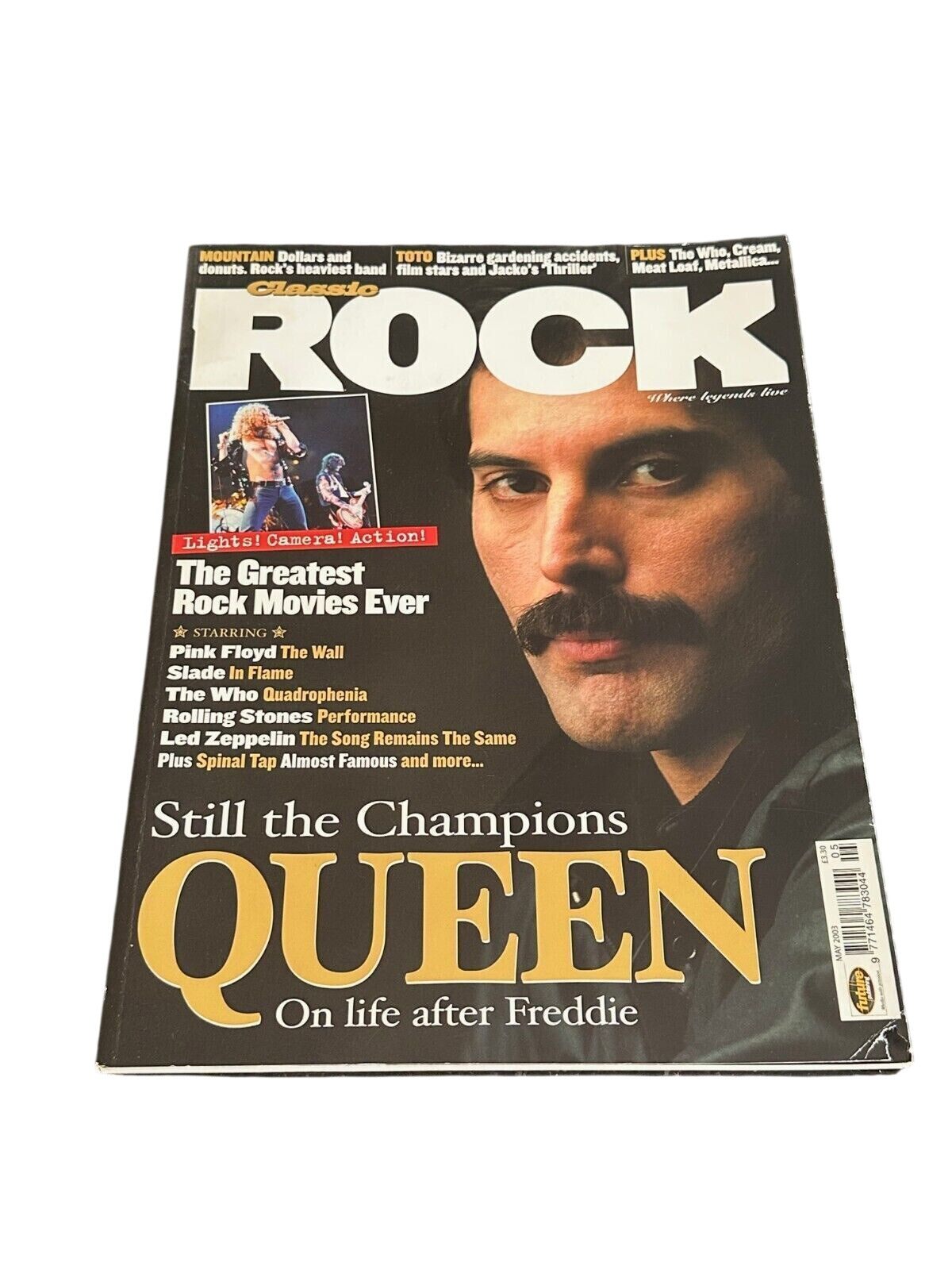 Classic Rock Magazine Issue 53 - May 2003 - QUEEN GREATEST ROCK MOVIES