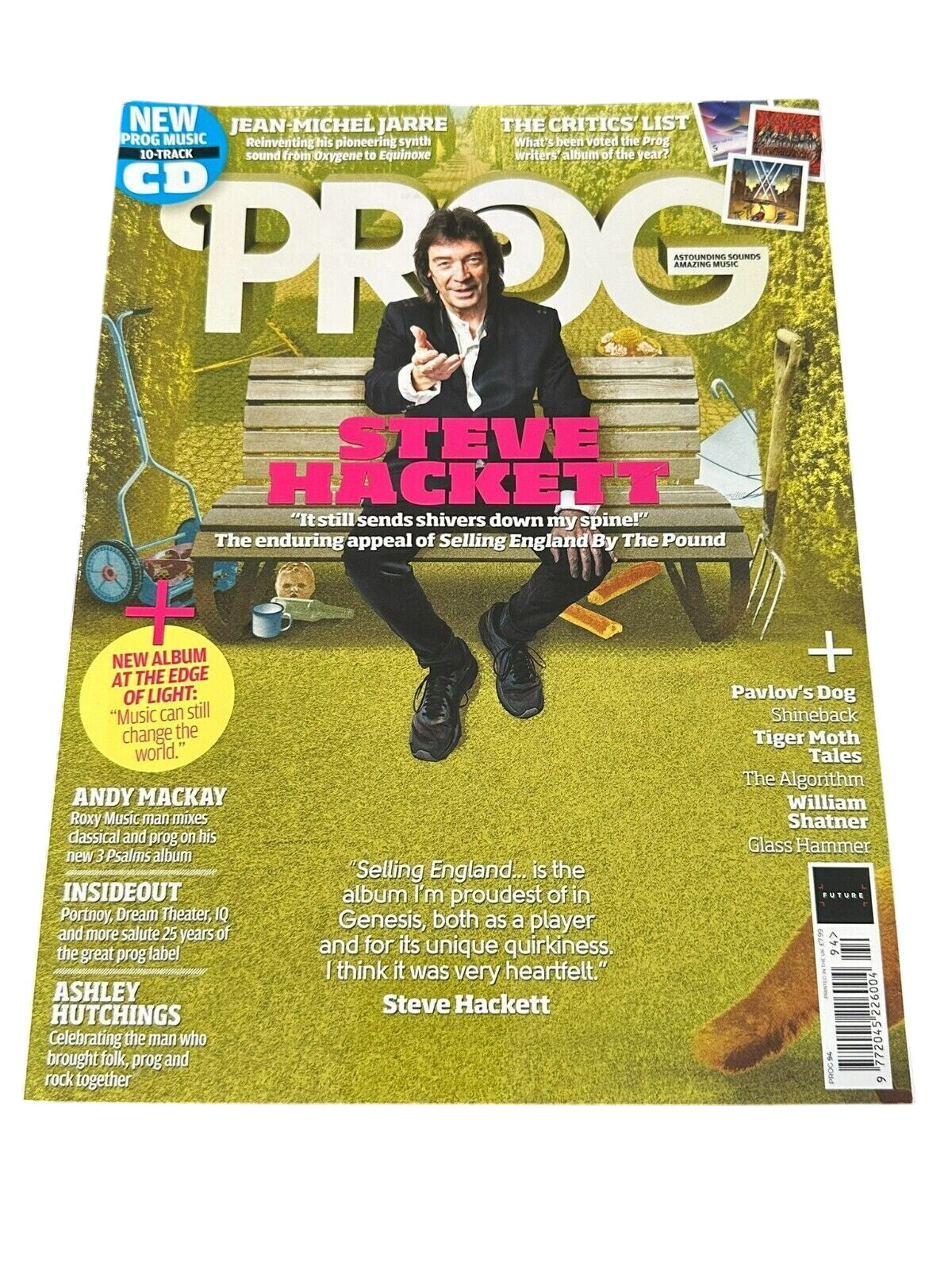 Classic Rock Presents Prog Rock Magazine - Issue 94 January 2019 No CD