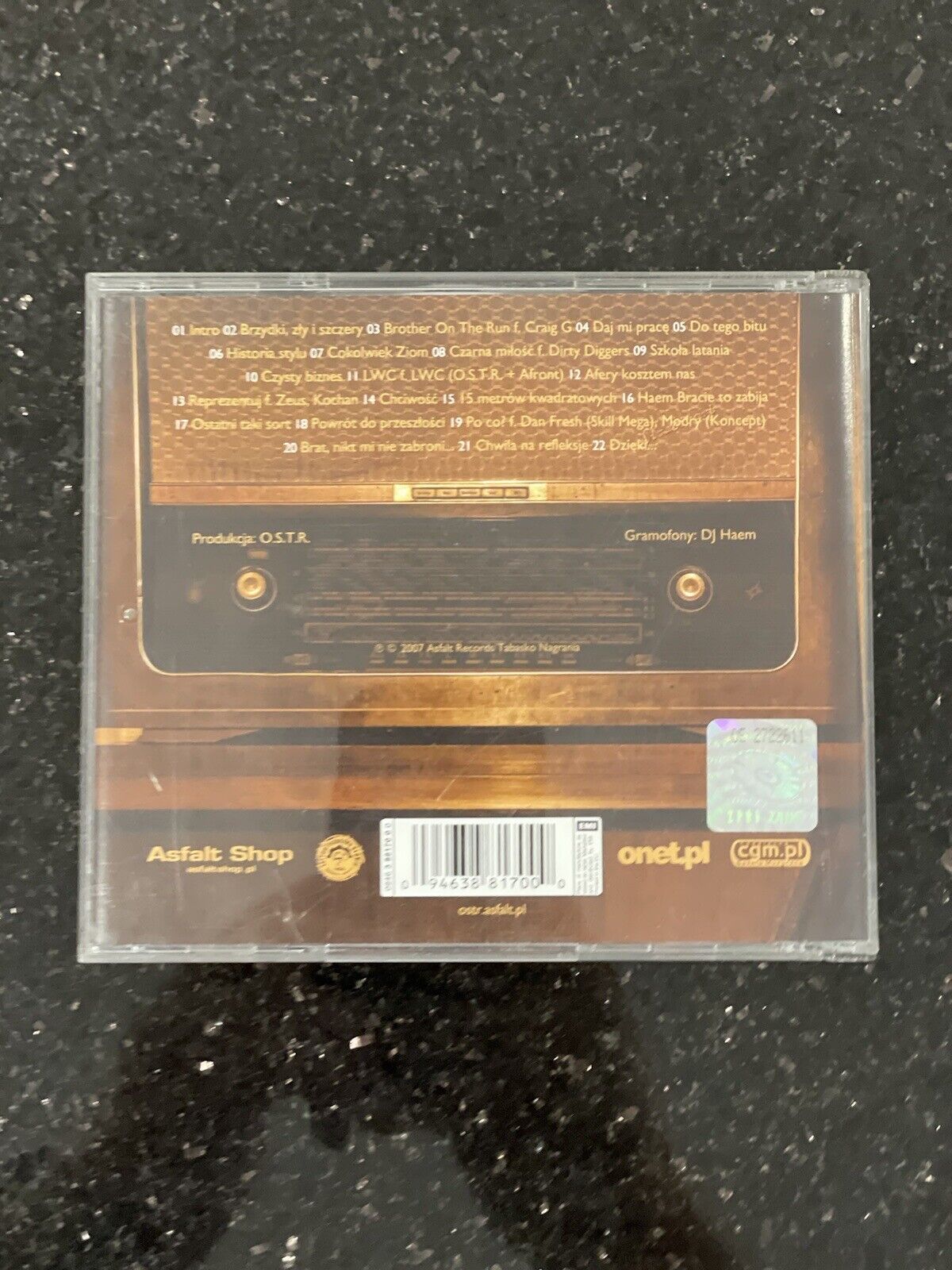 O.S.T.R. - Hollylodz | CD 2007 First Release Polish Hip Hop Polski Hip Hop