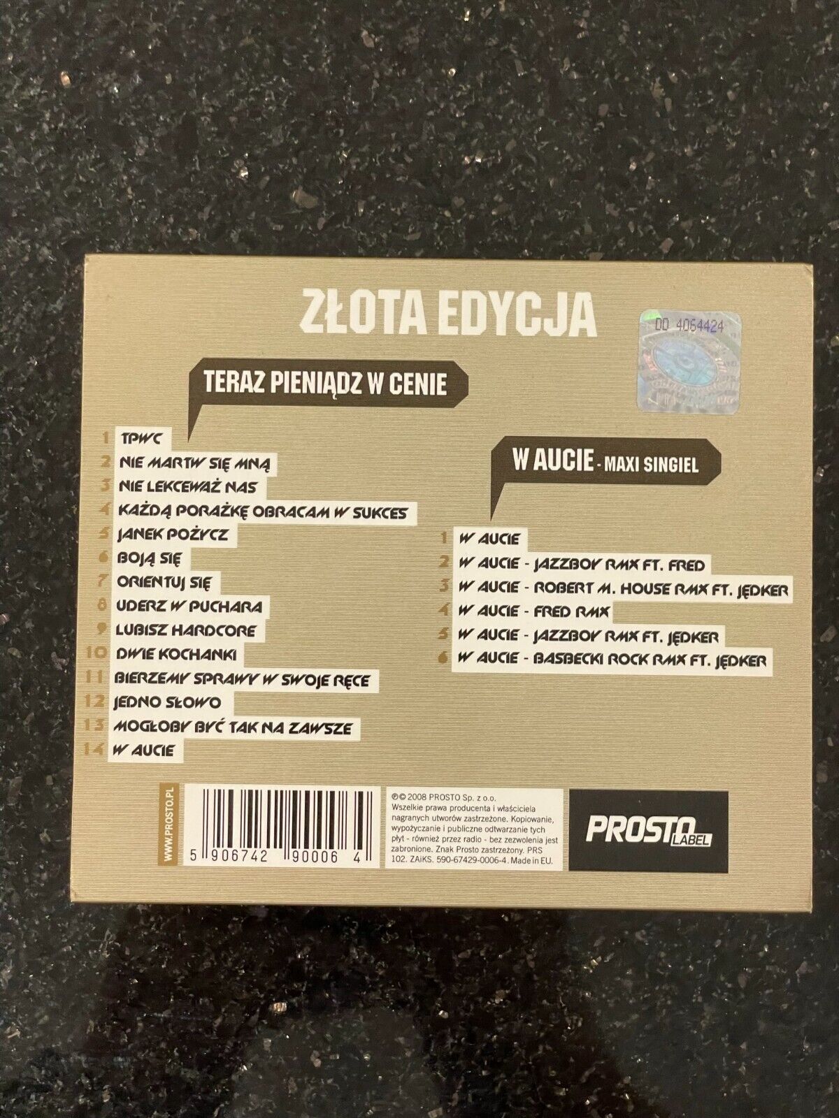 SOKOL / PONO - Teraz Pieniadz w cenie /2007 - Polski Hip Hop Polish