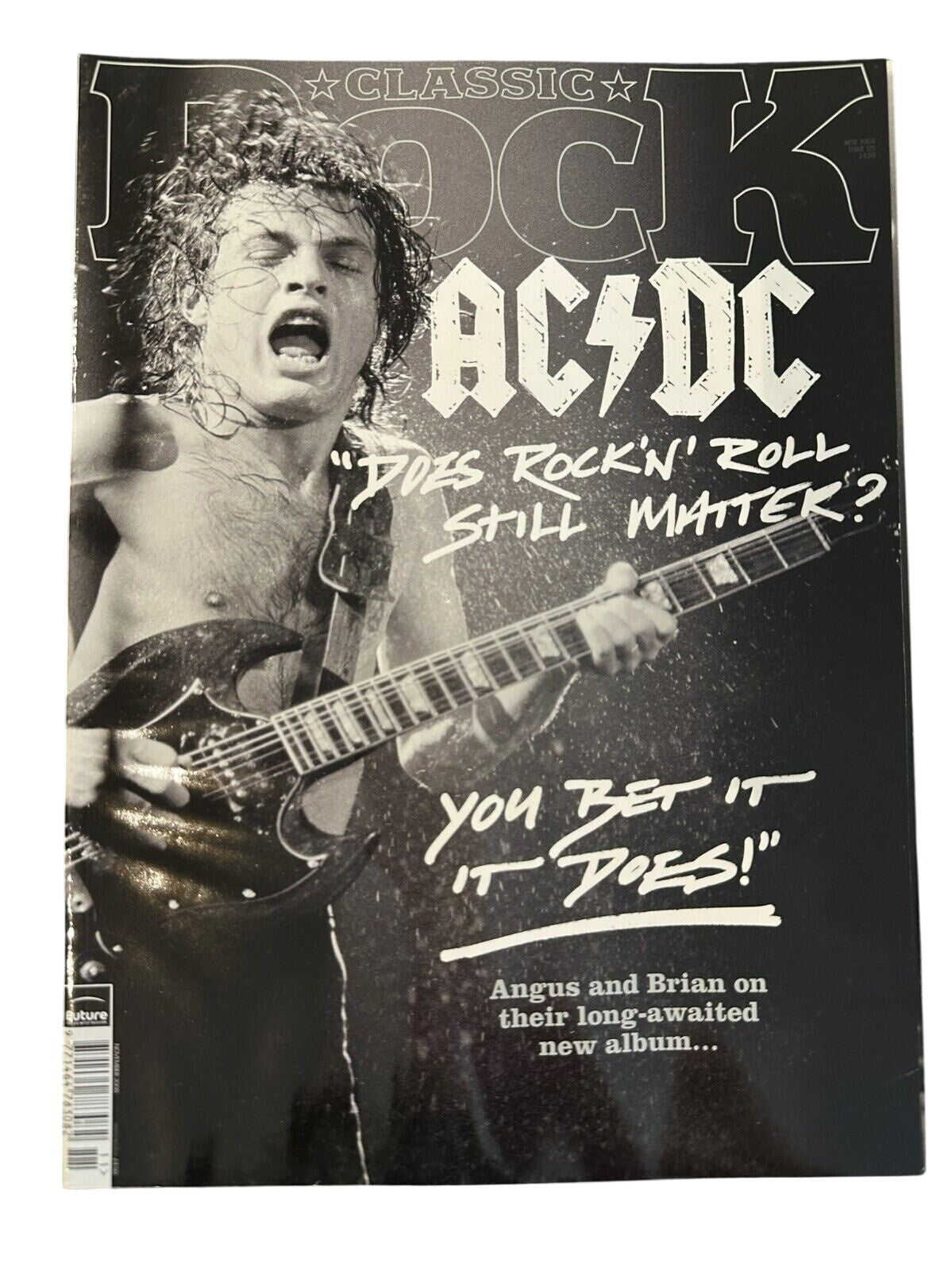 Classic Rock Magazine Issue 125 - November 2008 AC/DC
