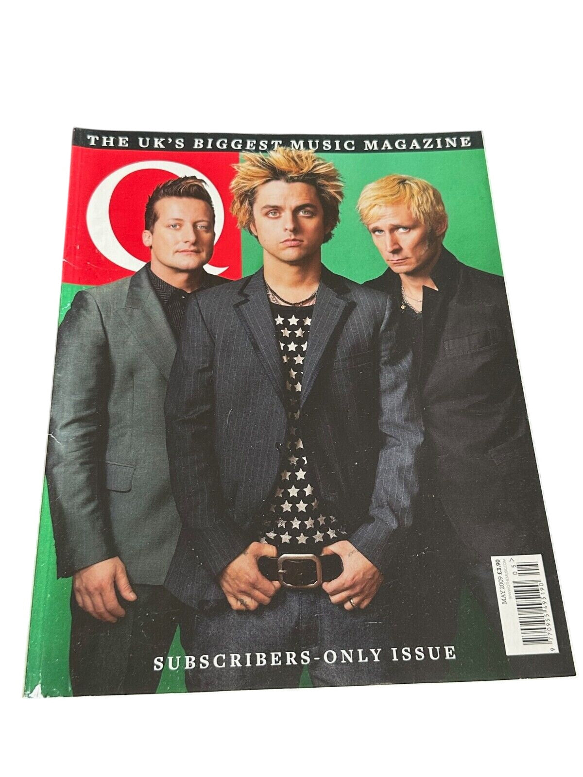 Q MAGAZINE ISSUE# 274 - APRIL 2009 GREEN DAY SUBSCRIBERS ONLY EDITION RARE