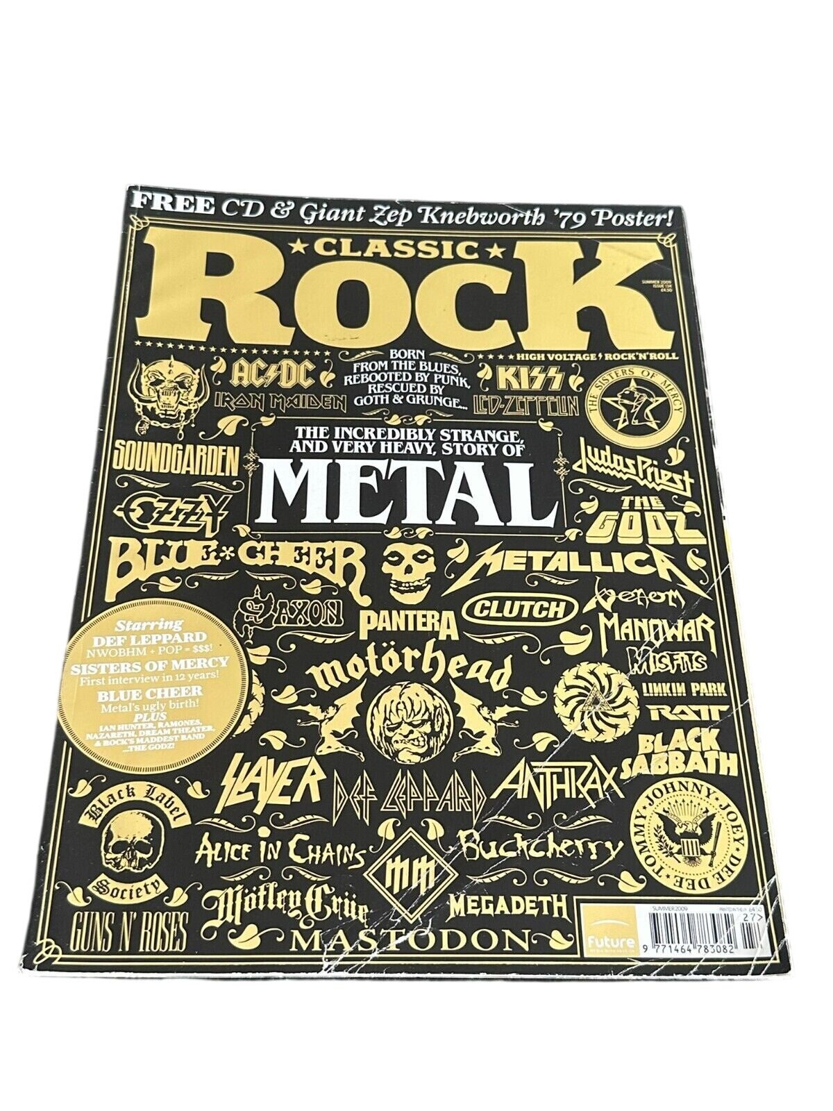 Classic Rock Magazine Issue 134 - Summer 2009 Heavy Metal