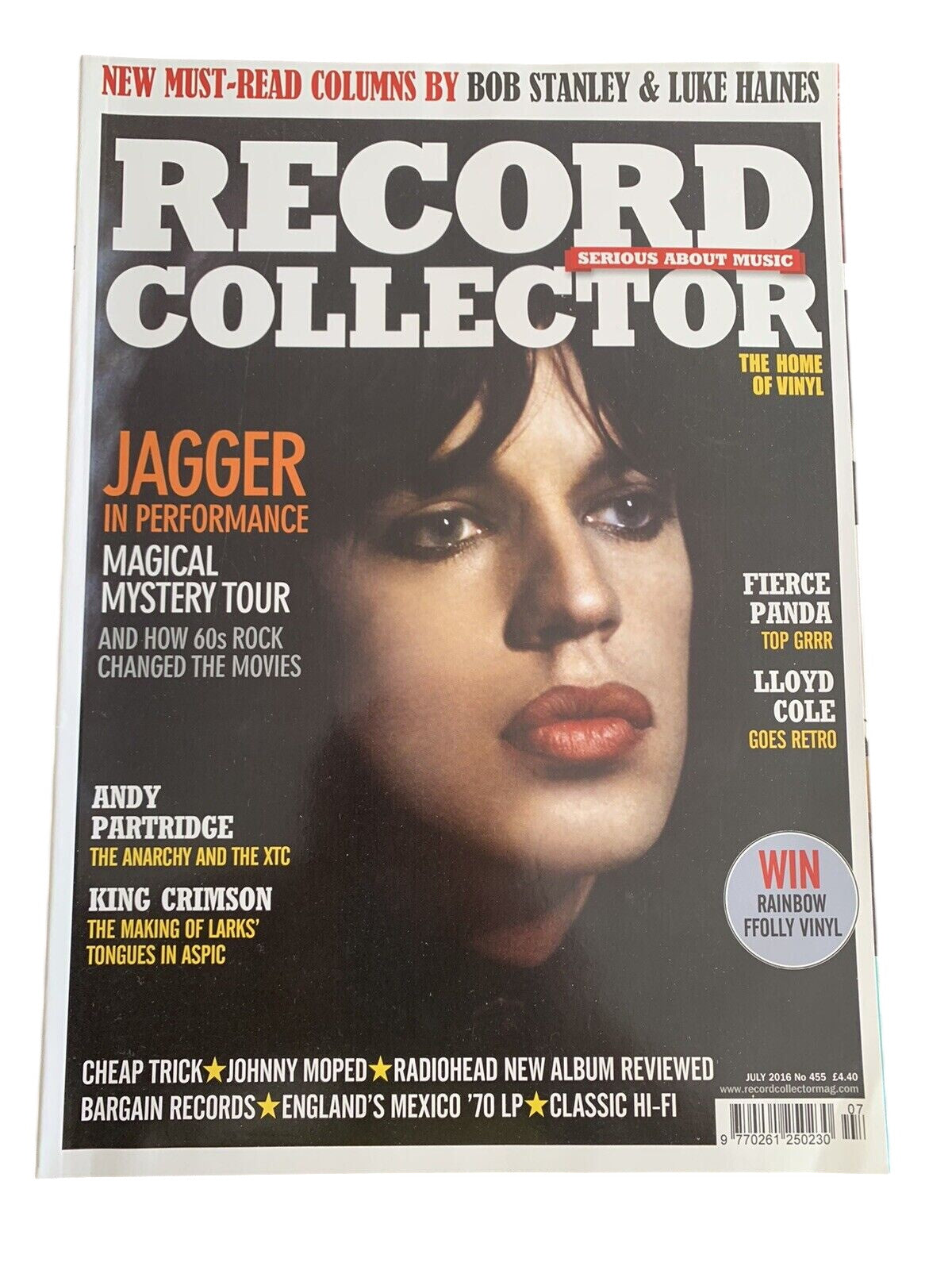 RECORD COLLECTOR MAGAZINE ~ JULY 2016 ISSUE: 455
