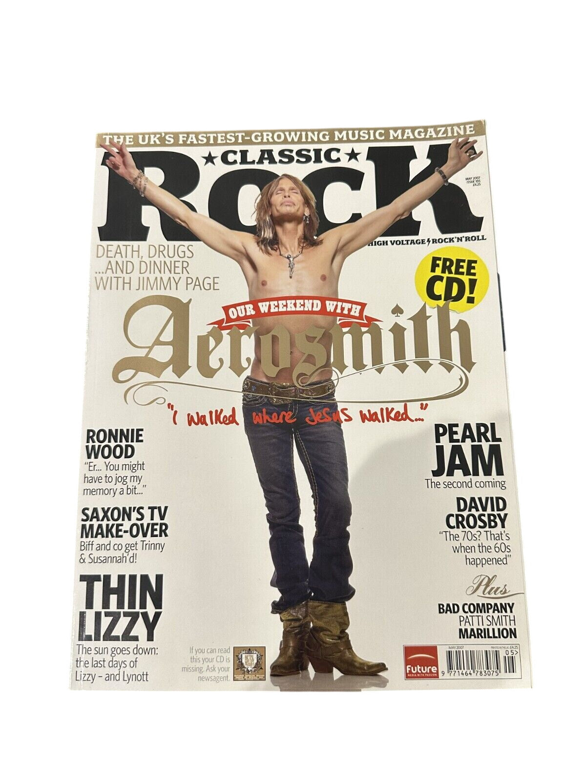 Classic Rock Magazine Issue 105 - May 2007 - Aerosmith