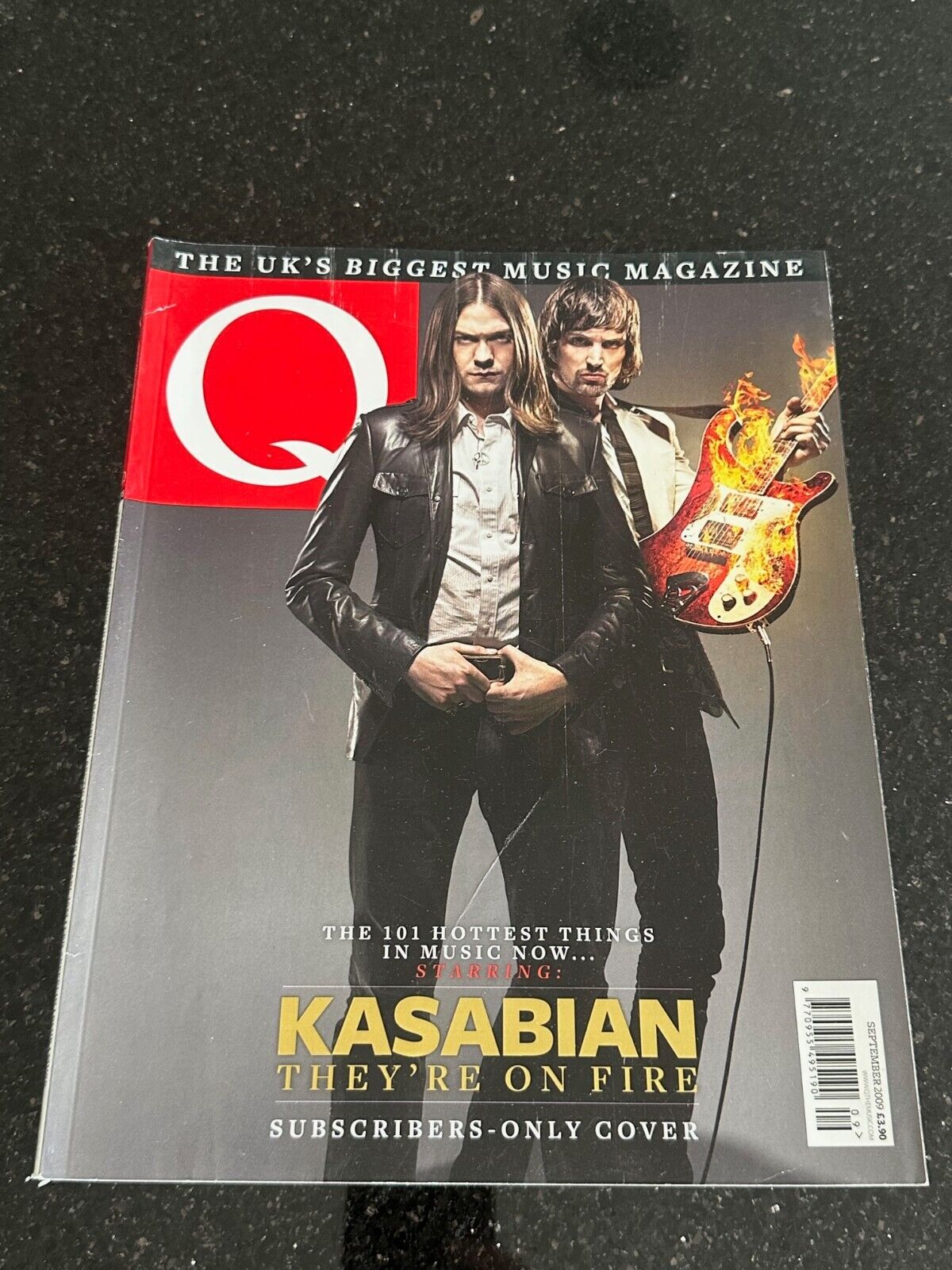 Q MAGAZINE ISSUE# 278 - SEPT 2009 KASABIAN SUBSCRIBERS ONLY EDITION RARE
