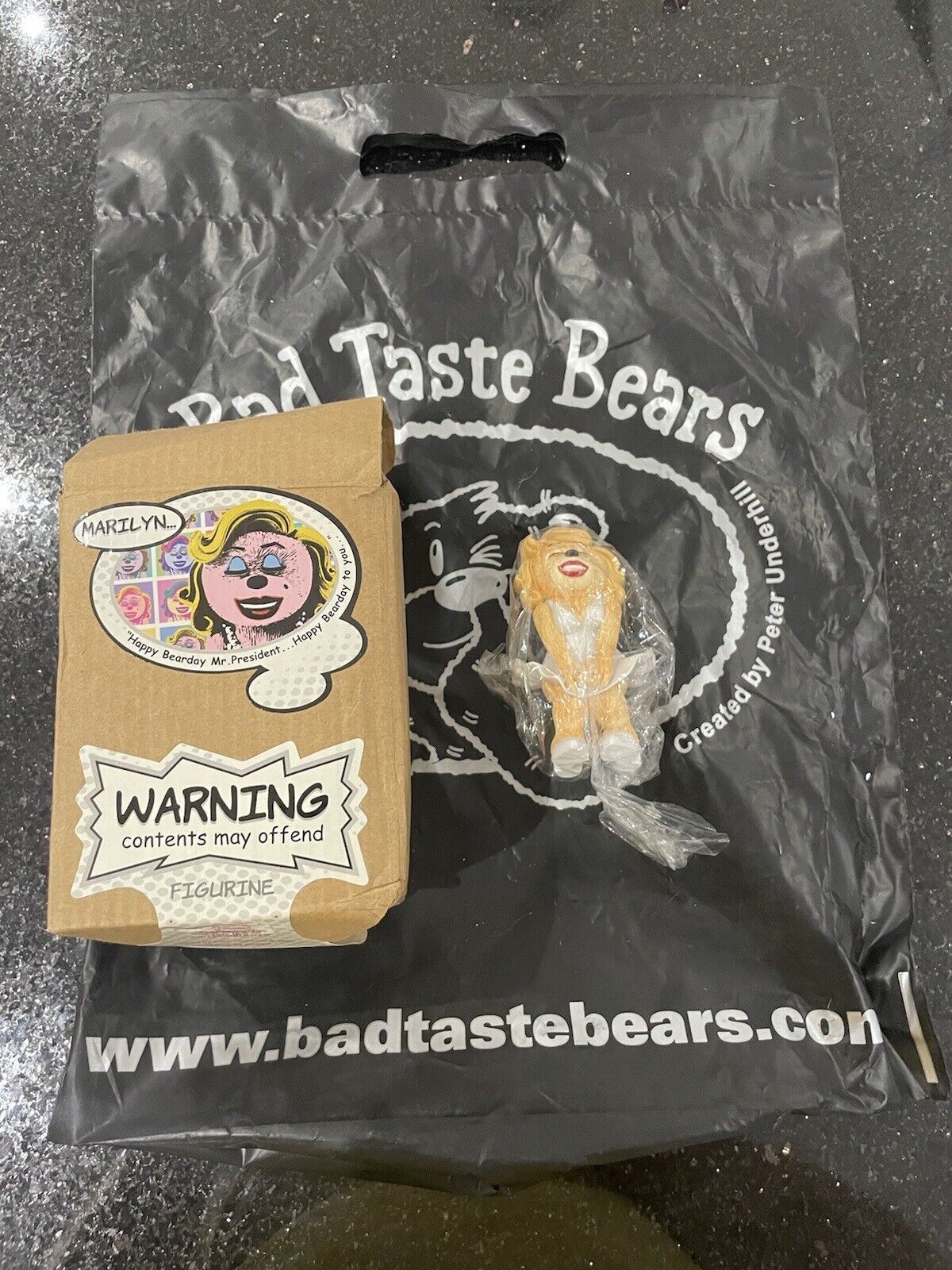 Bad Taste Bear - Marilyn (Monroe) - Original Box, Brand New