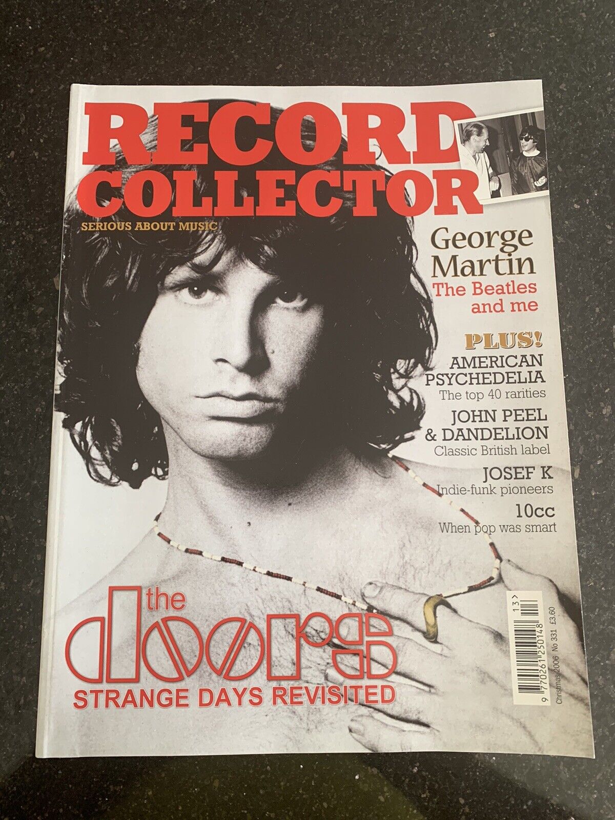 RECORD COLLECTOR MAGAZINE ~ Christmas 2006 - ISSUE: 331 - The Doors