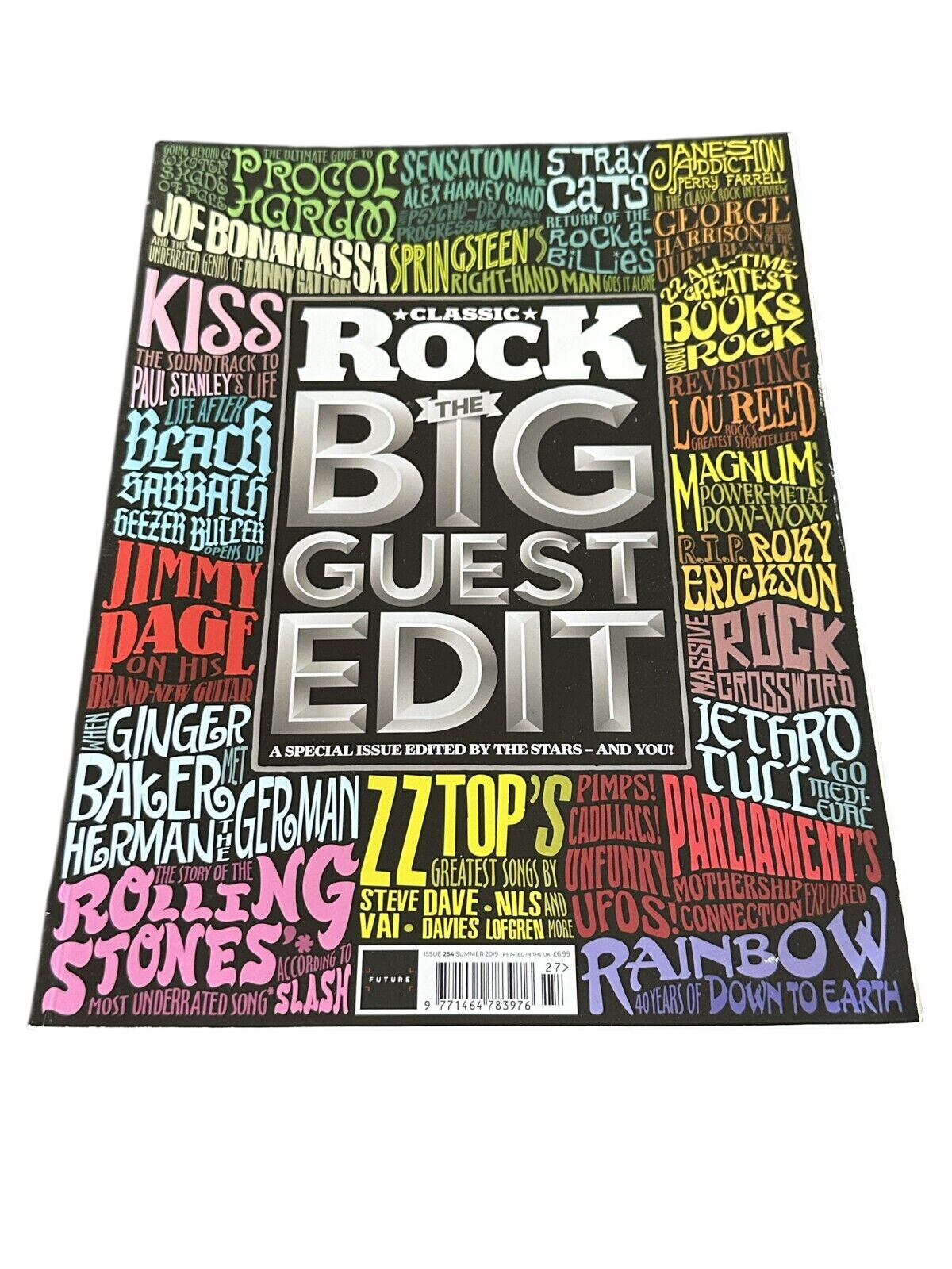 Classic Rock Magazine Issue 264 - SUMMER 2019 THE BIG GUEST EDIT