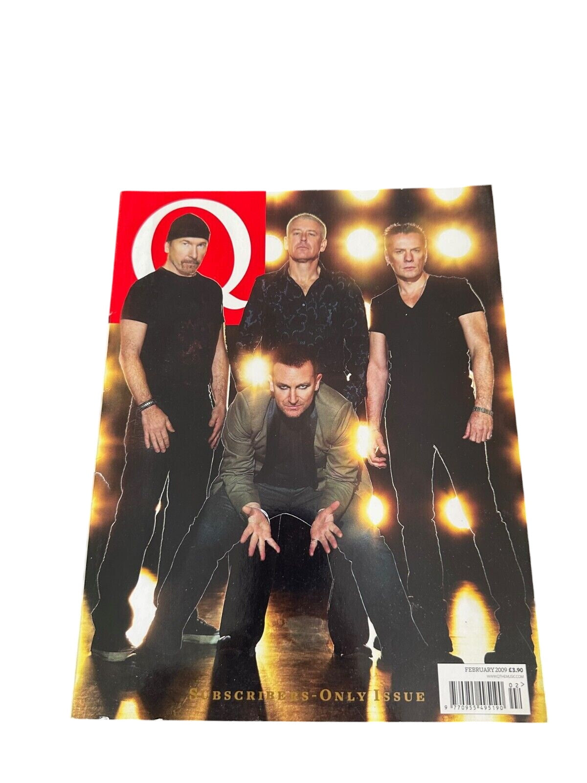 Q MAGAZINE ISSUE# 271 - FEBRUARY 2009 U2 JAMIE CULLUM GLASVEGAS SEASICK STEVE