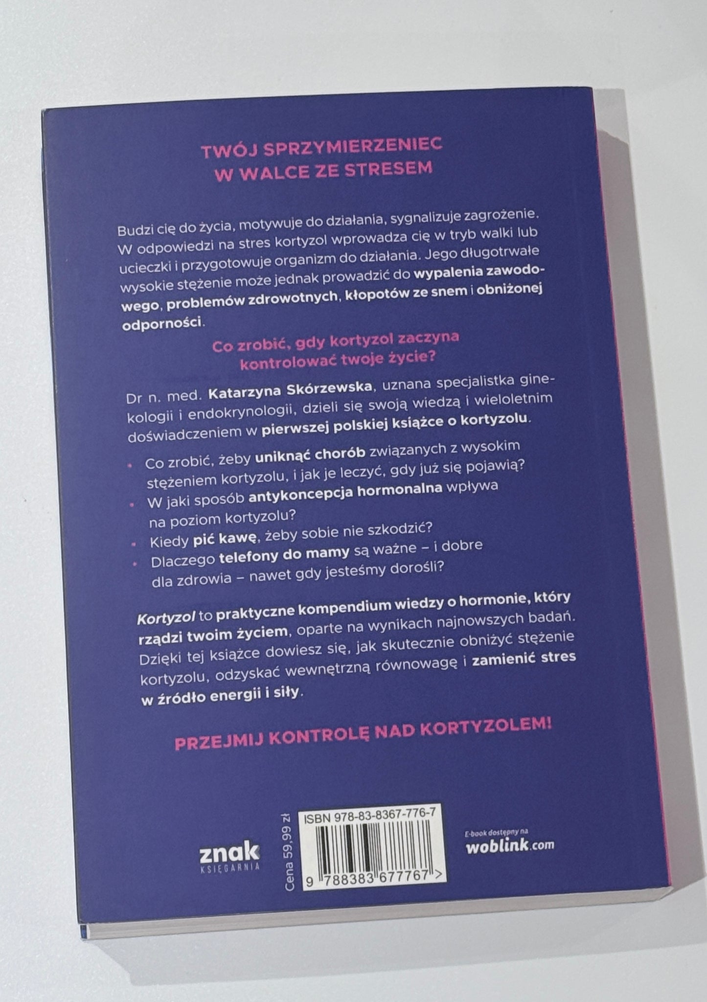 🇵🇱 Polish Book - Dr.Katarzyna Skórzewska - Kortyzol. Jak oswoic hormon