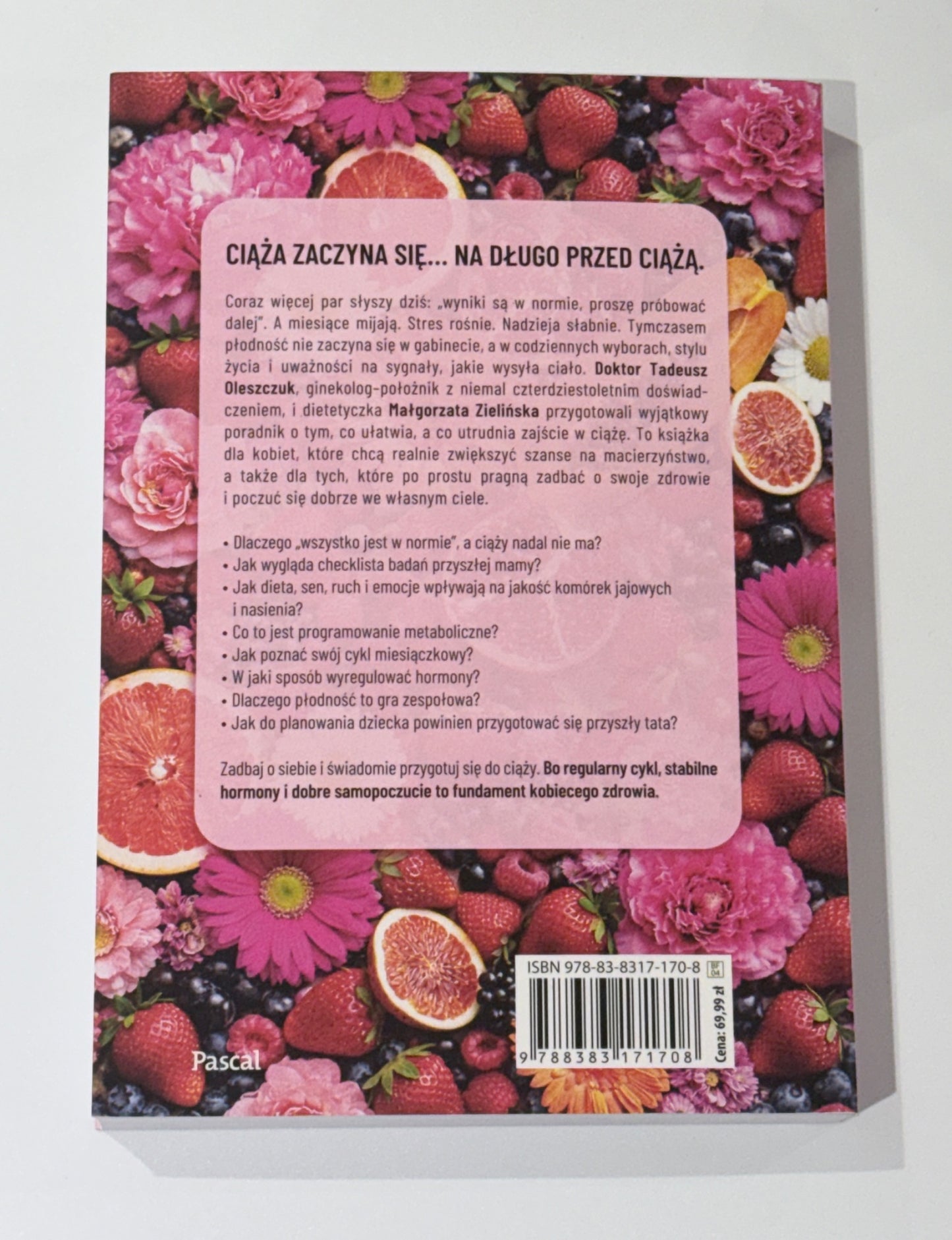 🇵🇱Polish Book - Dr n. med. Tadeusz Oleszczuk & Małgorzata Zielińska - O płodności i niepłodności. Czego ginekolog Ci nie powie