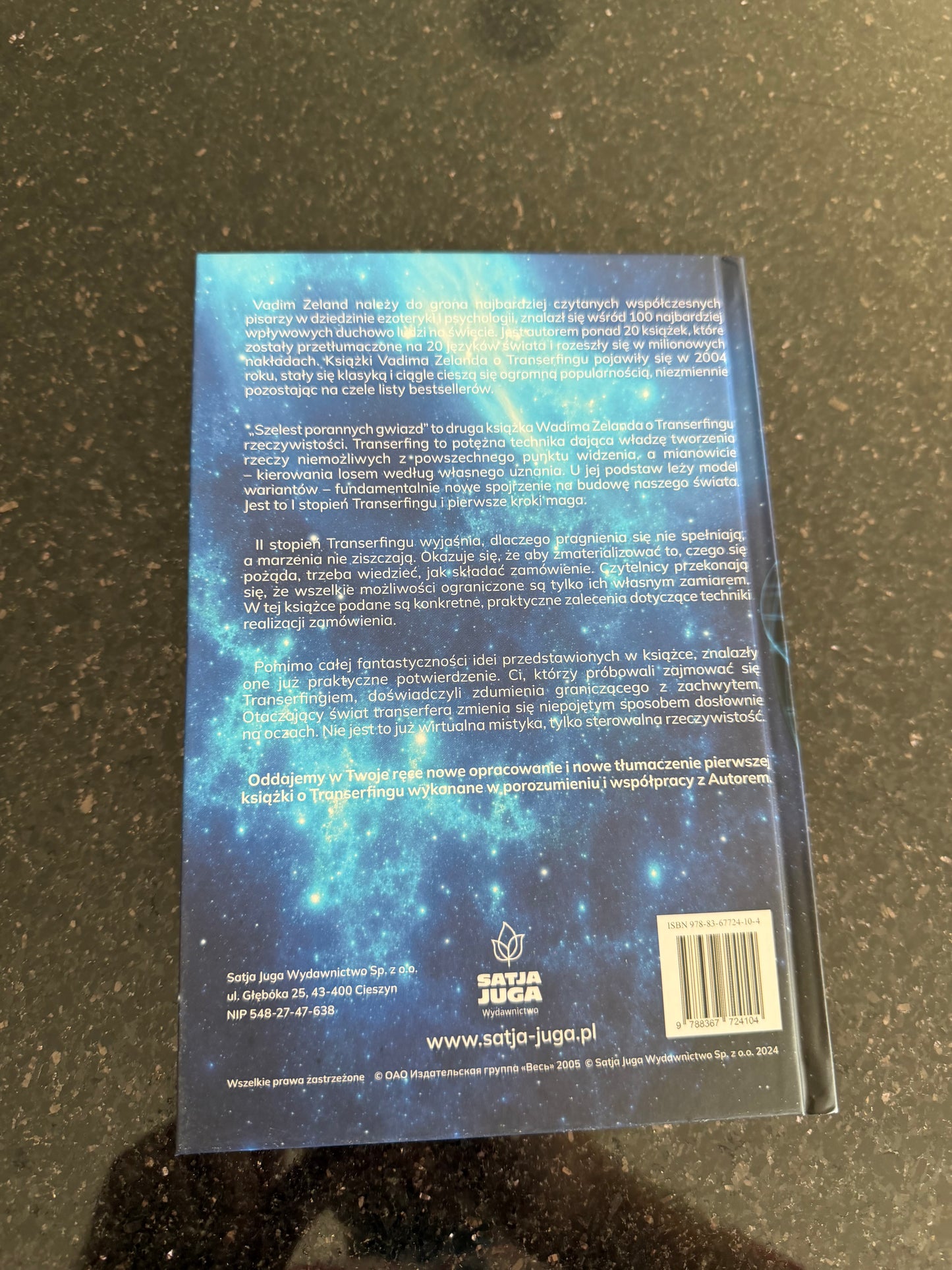 Polish 🇵🇱 Book - Vadim Zeland - Transerfing rzeczywistości SZELEST PORANNYCH GWIAZD. STOPIEN II