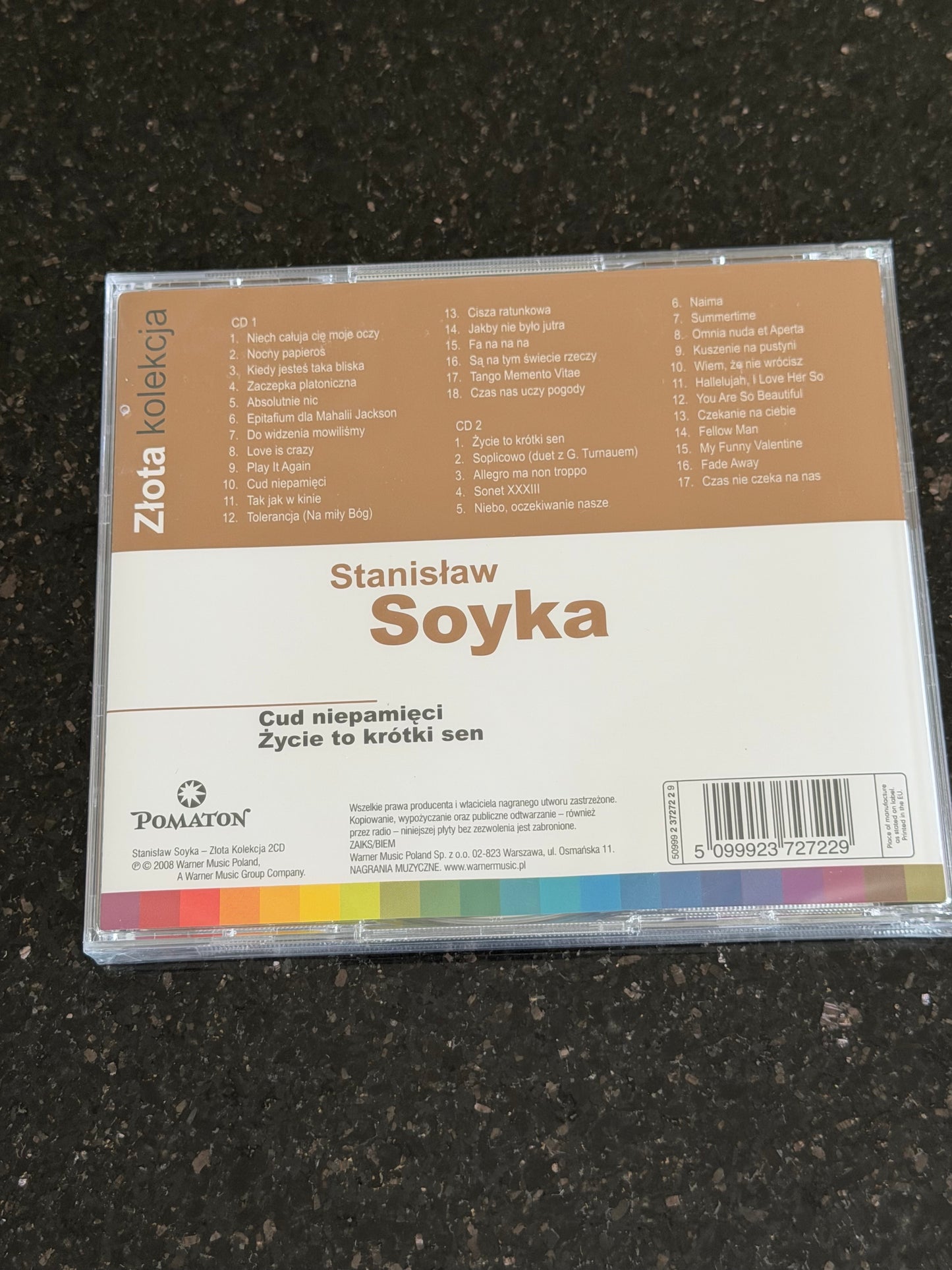 🇵🇱 Polish Music CD Stanisław Soyka - Złota Kolekcja (2CD)
