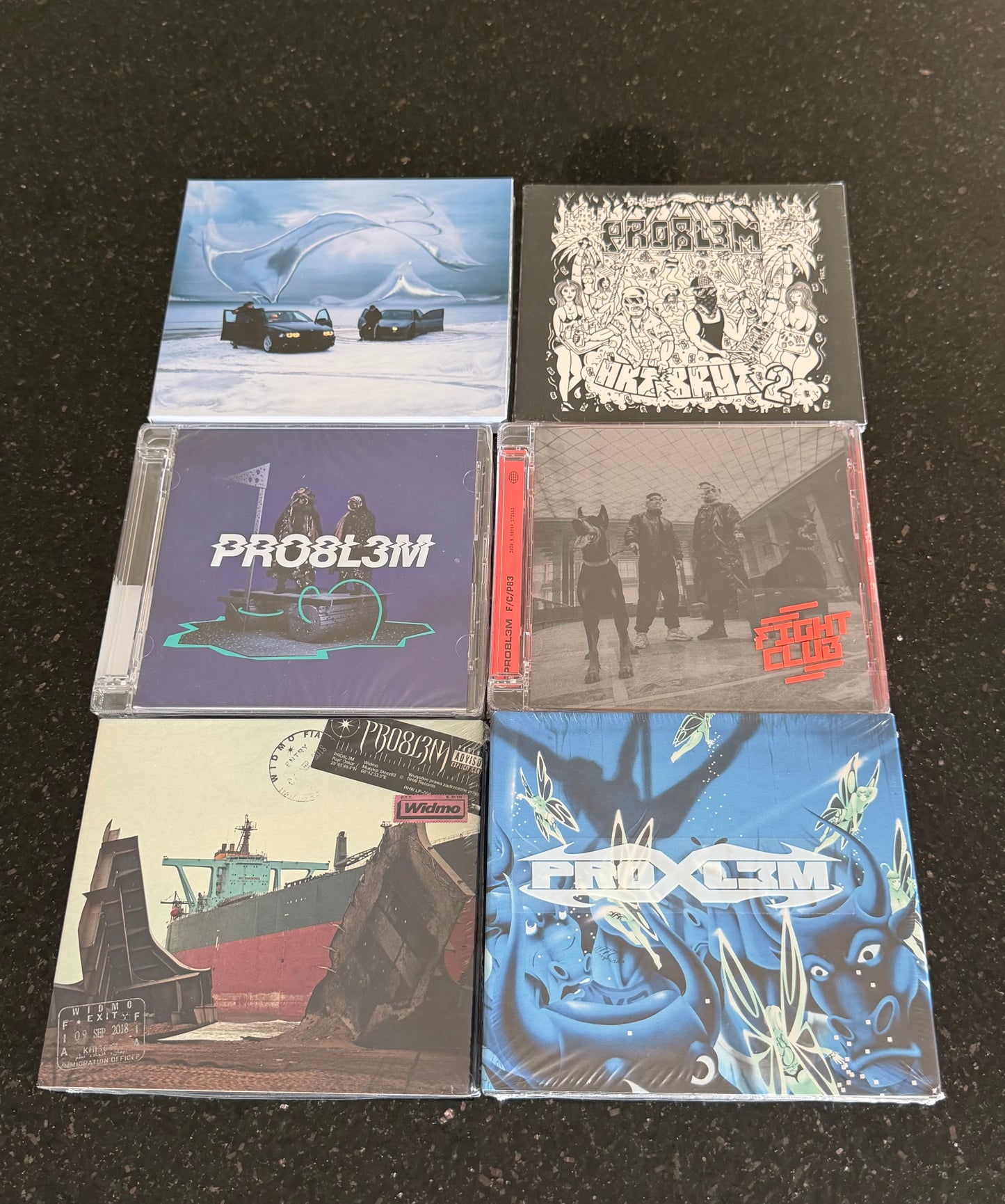 🇵🇱 Polish Hip Hop CD - PRO8L3M - 6 x CD Mega Pakiet 🇵🇱 Polish Hip Hop Polski Hip Hop CD
