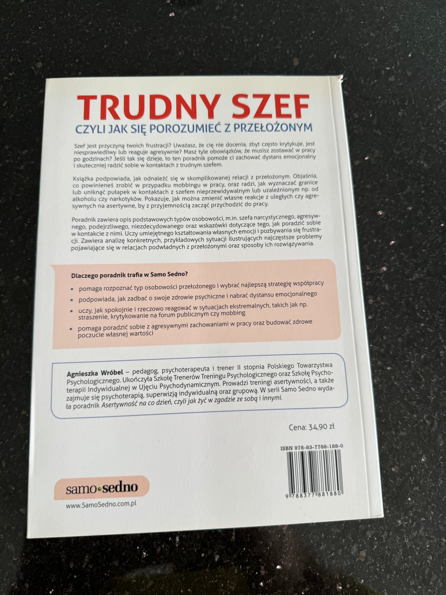 Samo Sedno - Trudny Szef - Polish Book Fast Delivery
