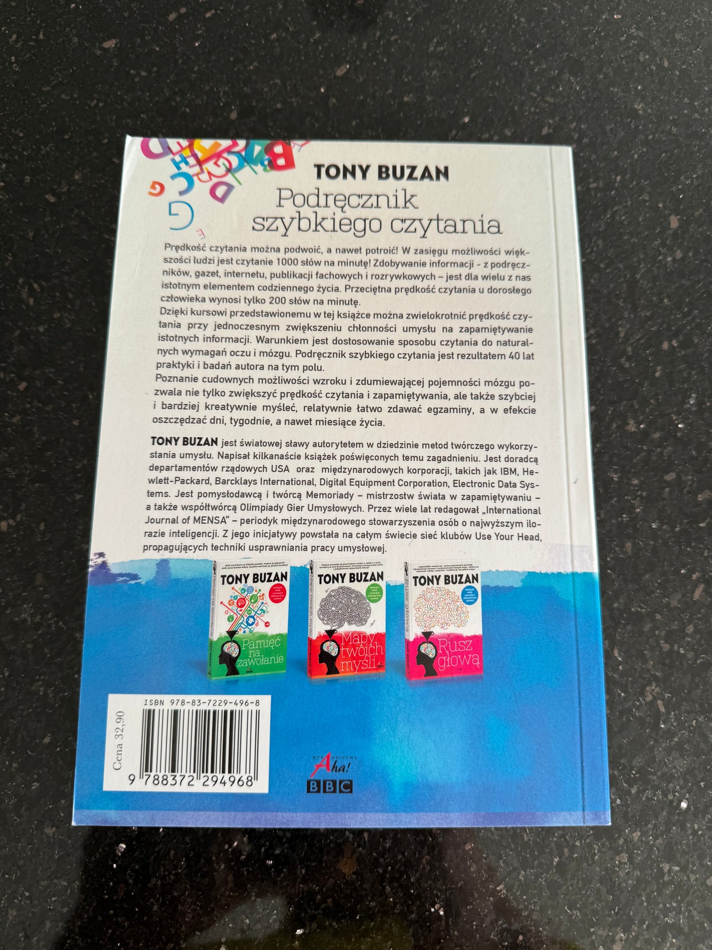 Tony Buzan - Podrecznik Szybkiego Czytania - Polish Book