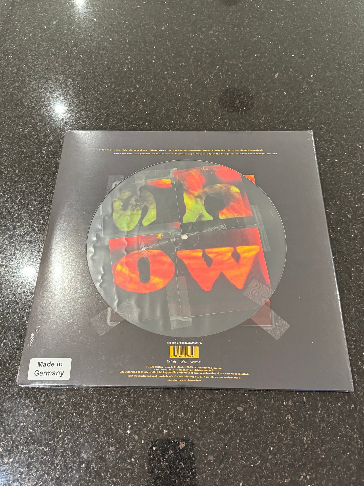 The Cure - Show RSD Vinyl 2023 Picture Disc LP