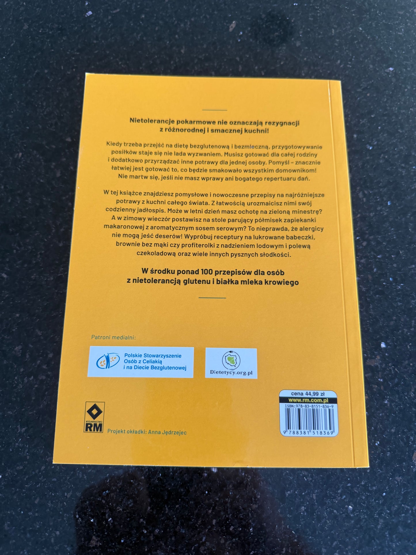 Antoinette Savill - Bez Glutenu, Pszenicy i Nabialu - 🇵🇱 Polish Book - Next Day Delivery