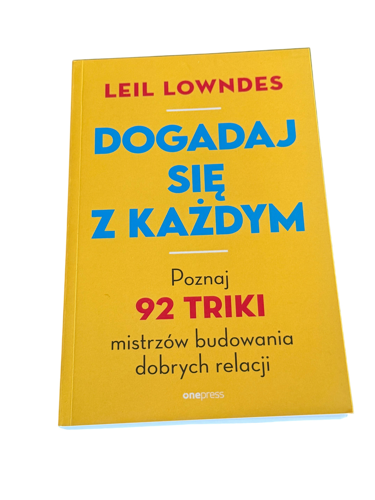 Polish 🇵🇱 Book - Leil Lowndes - Dogadaj sie z kazdym - Next Day Delivery