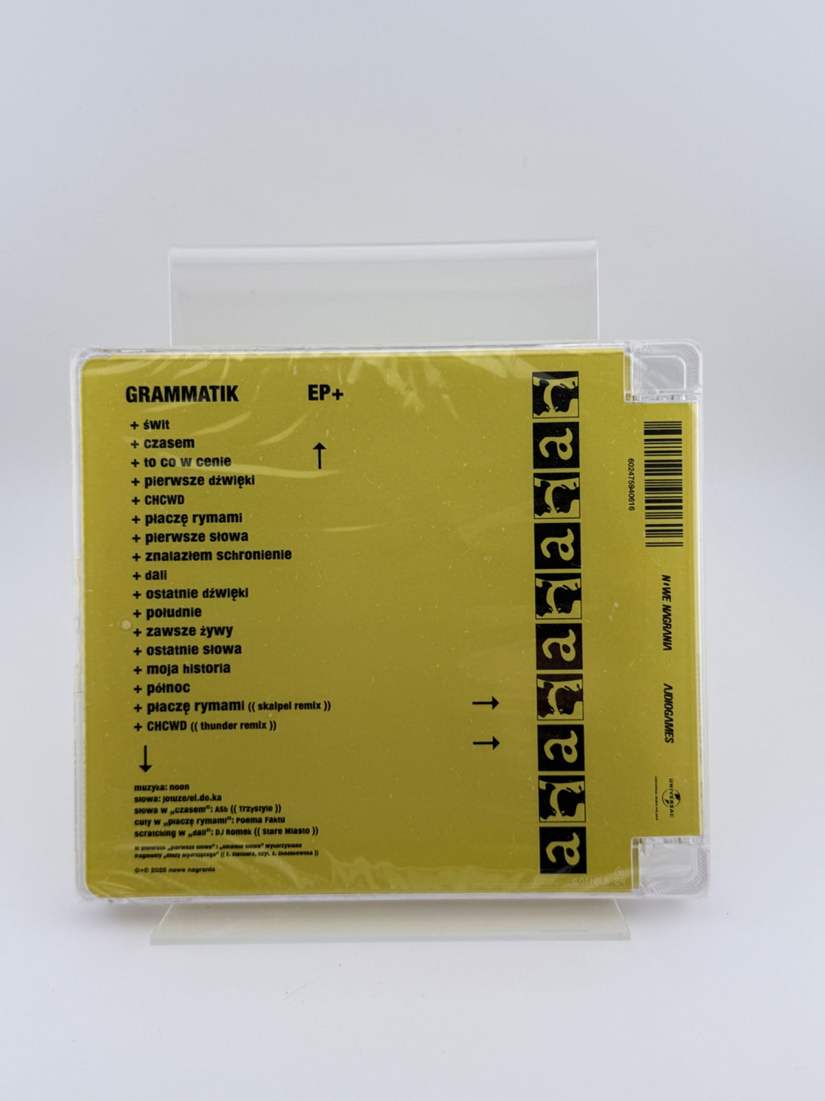 🇵🇱Polish Hip Hop CD - Grammatik - EP+ Polski Hip Hop Polski Rap