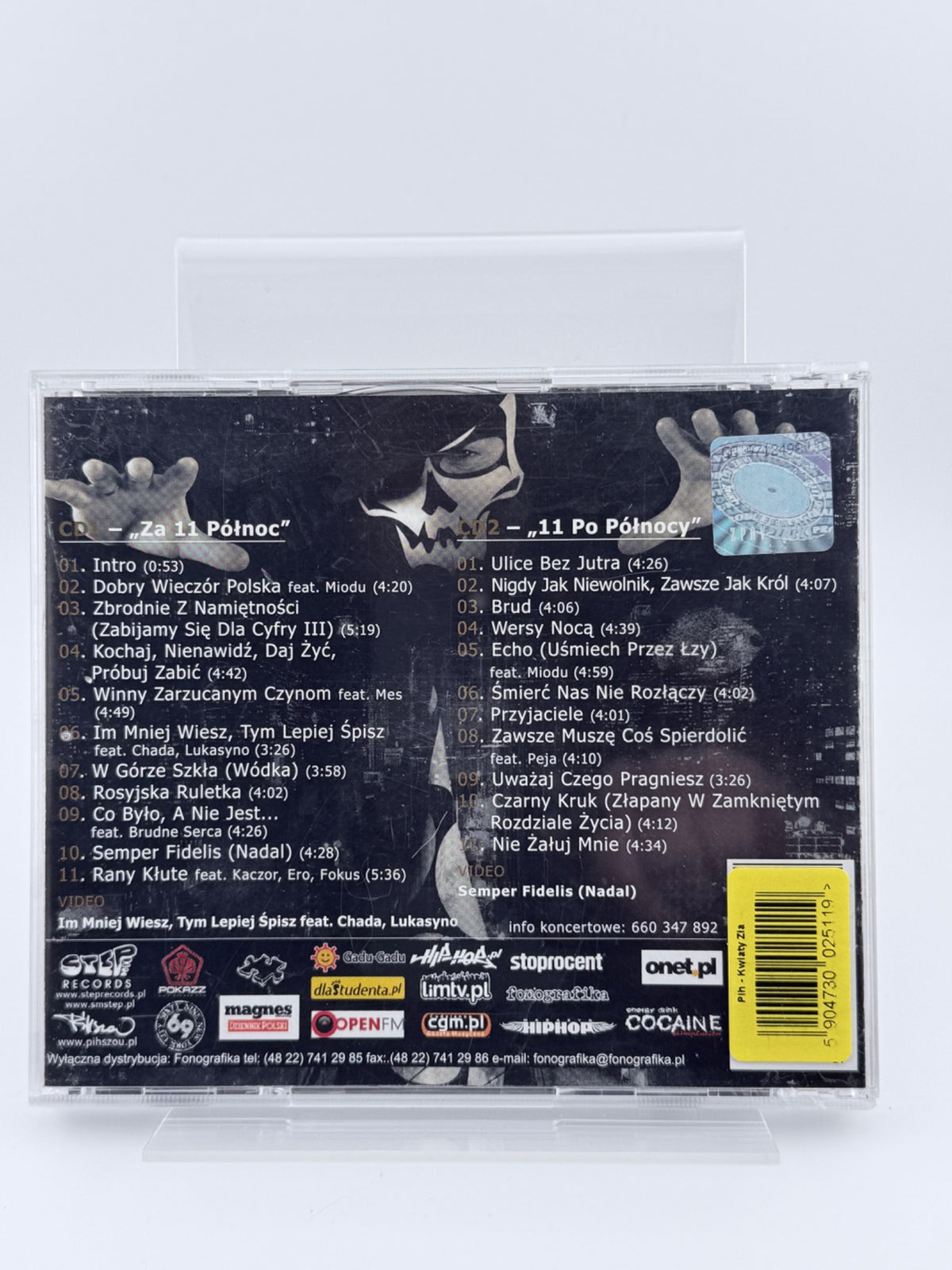 🇵🇱Polish Hip Hop CD - Pih - Kwiaty Zła (2 CD) Polski Hip Hop Polski Rap