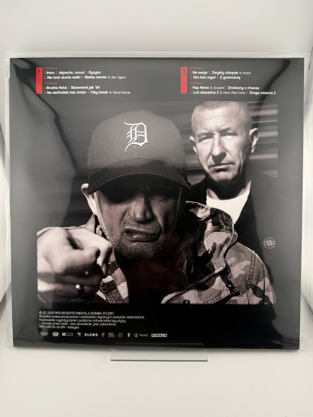 🇵🇱Polish Vinyl LP - Slums Attack - Depeche Mood (SIGNED) Autografy Polski Hip Hop Polski Rap