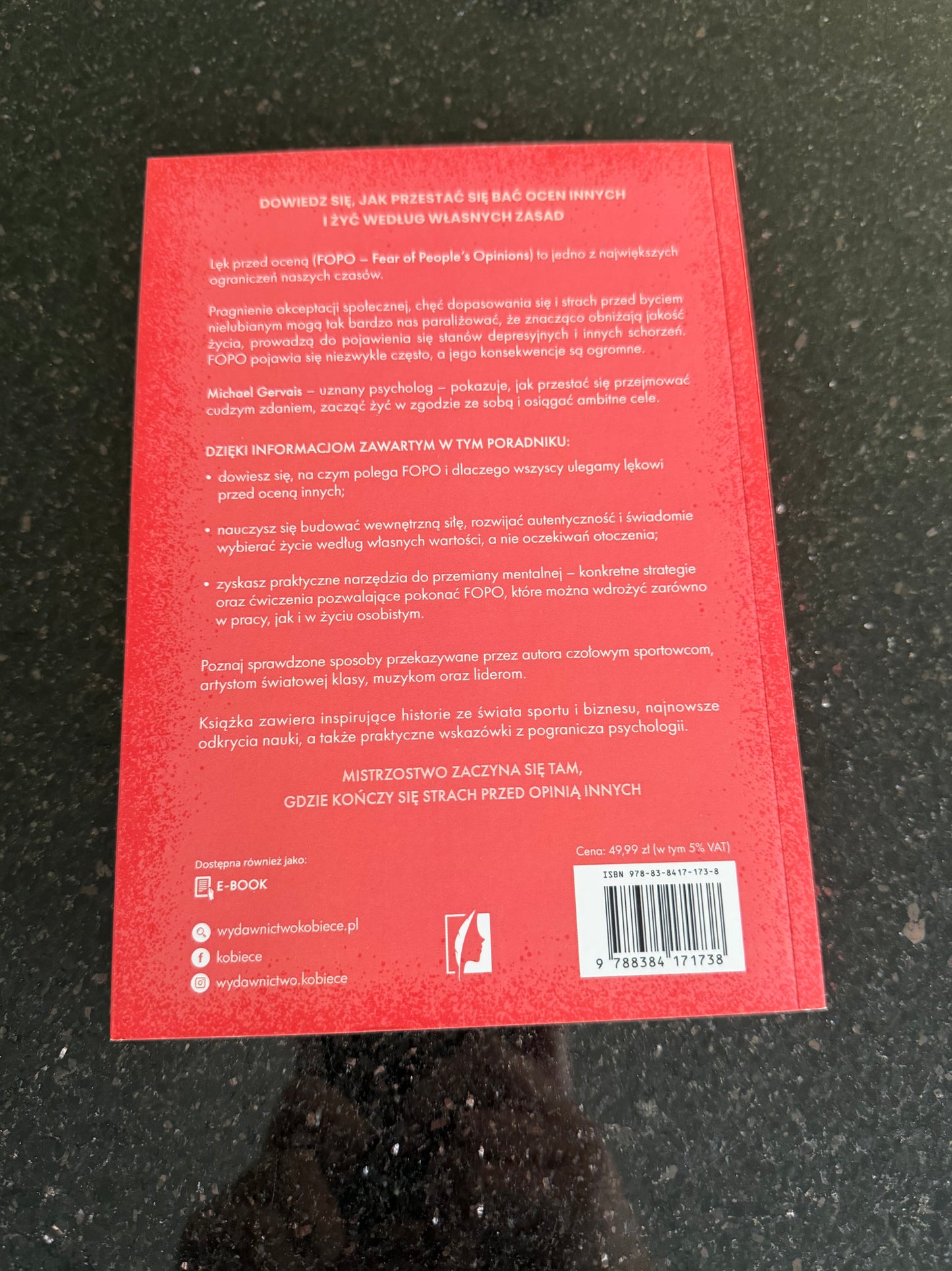 Polish 🇵🇱 Book - Michael Gervais - Sila Autentycznosci ( Siła Autentyczności)