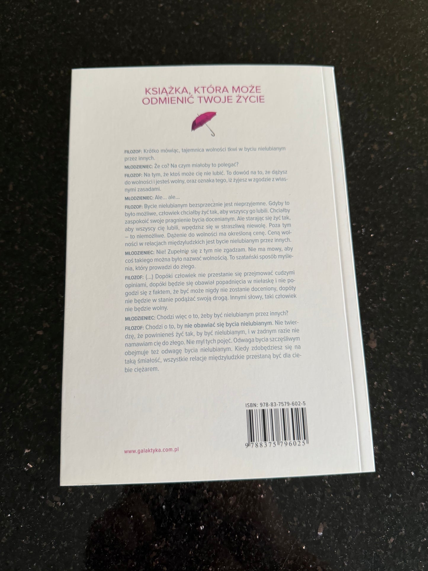 Polish 🇵🇱 Book - Kishimi Ichiro & Fumitake Koga - Odwaga Bycia Nielubianym