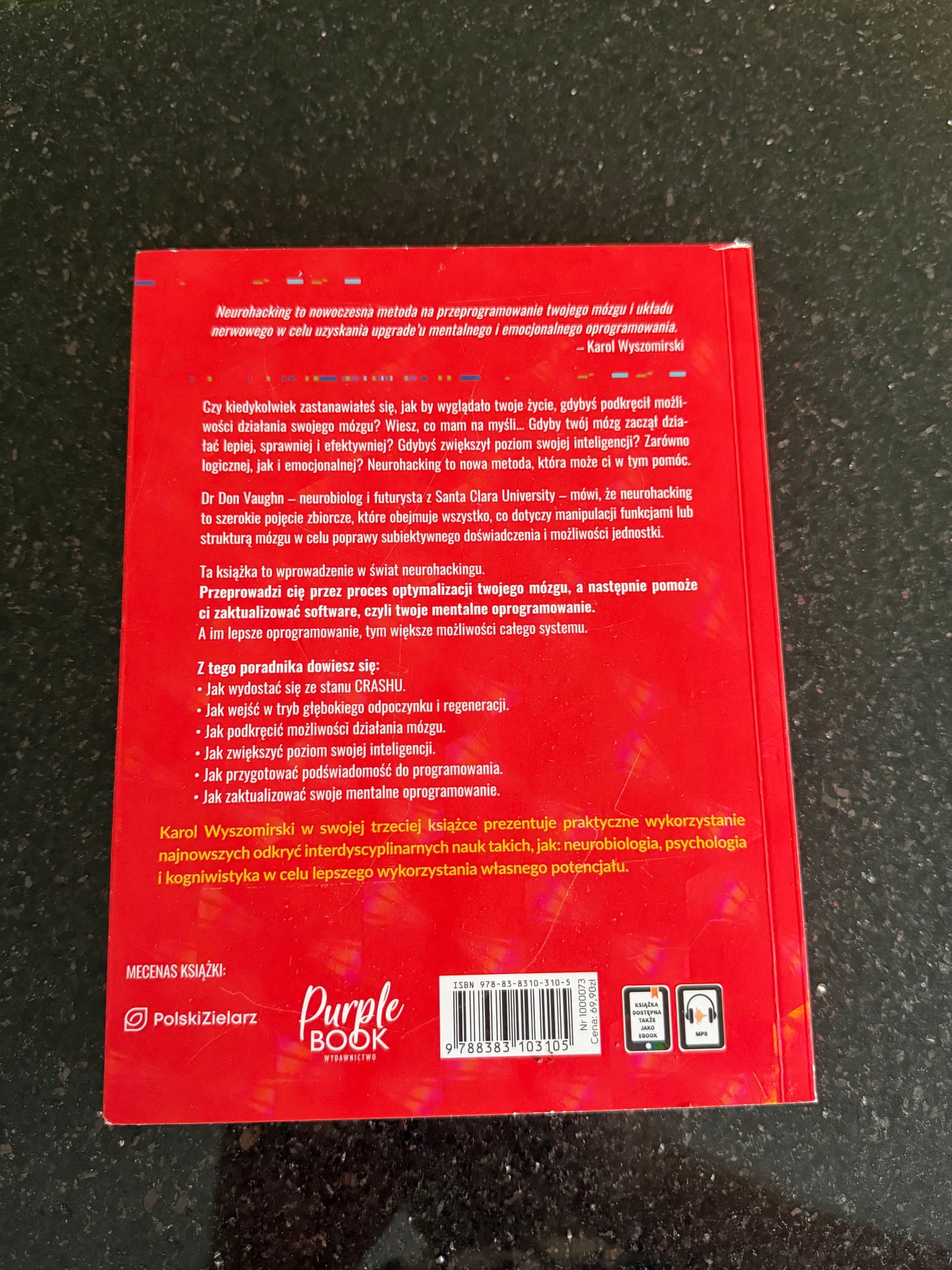 Polish 🇵🇱 Book - Karol Wyszomirski - Neuro Hacking