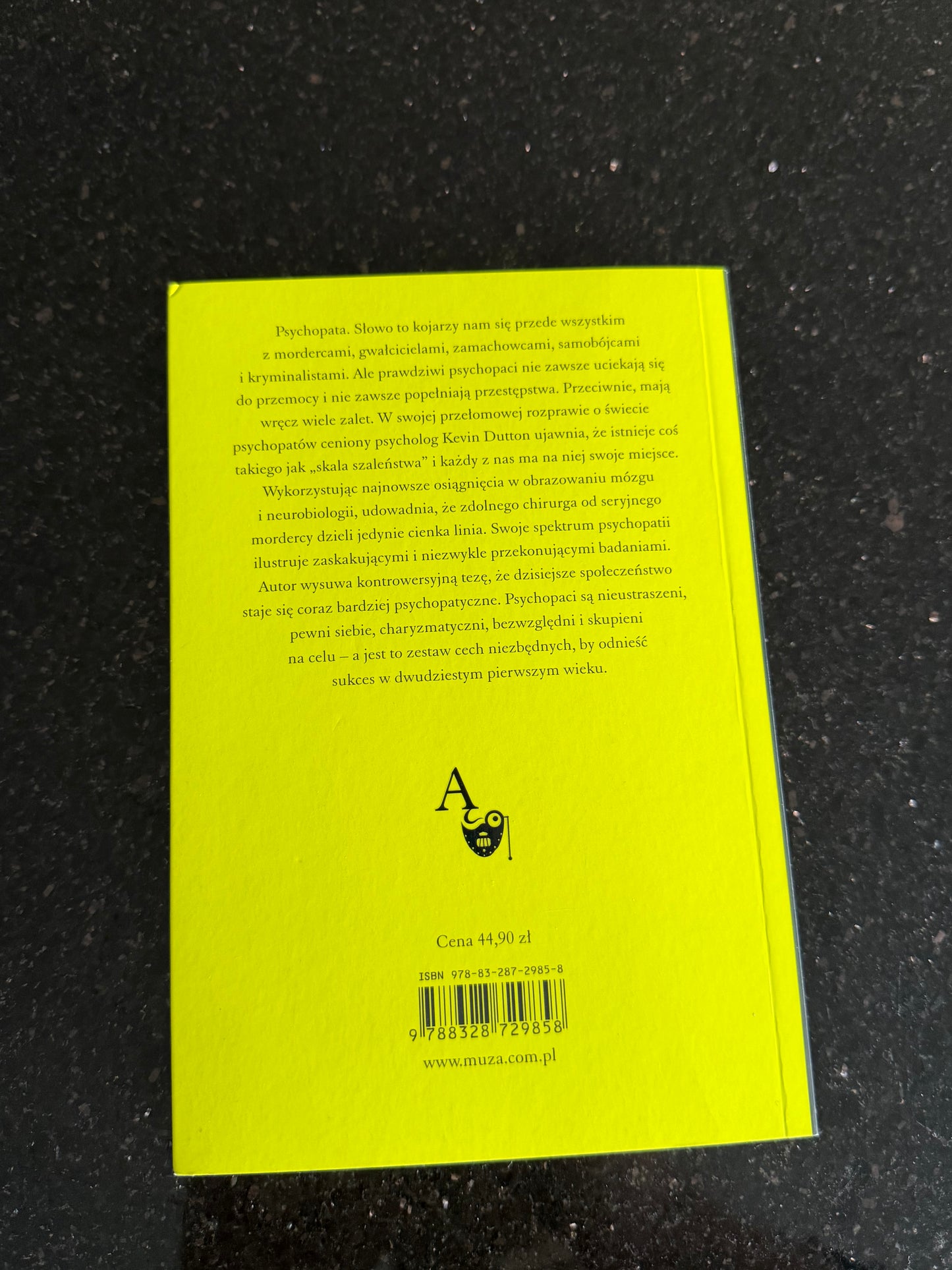 Polish 🇵🇱 Book - Kevin Dutton - Madrosc Psychopatow (Mądrość Psychopatów)