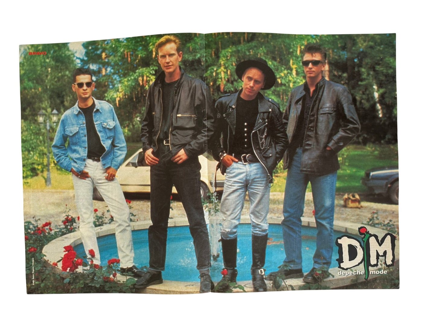 Depeche Mode Medium Sized Old School Poster - RARE