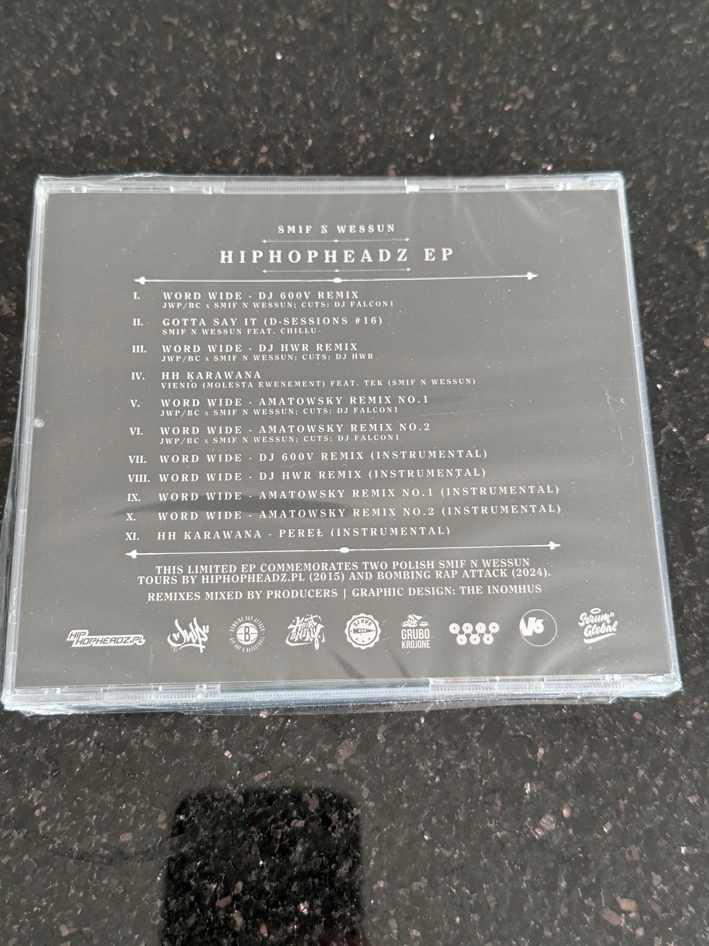 Smif N Wessun - Hip Hop Headz EP Rare Hip Hop Rap CD