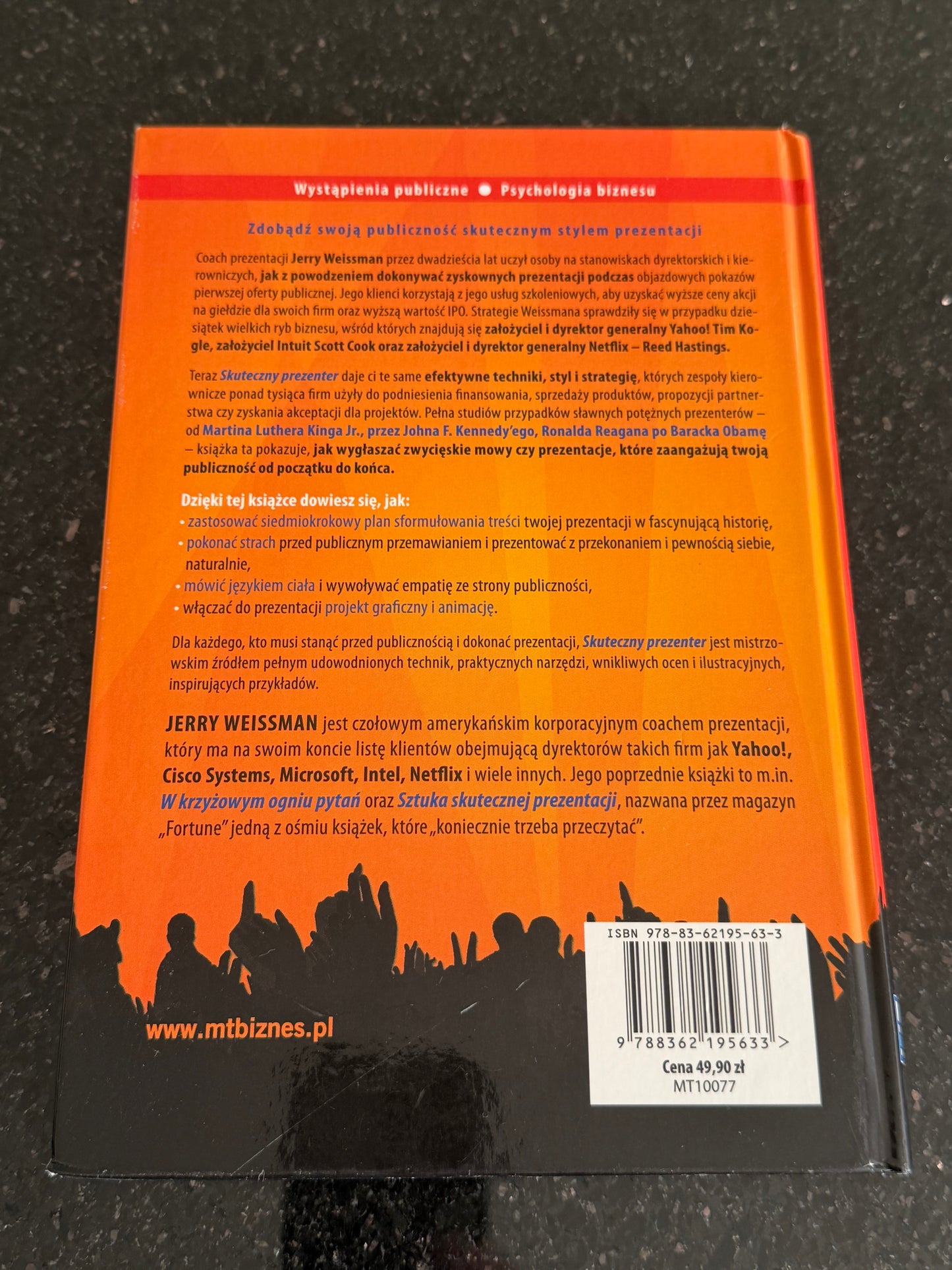 🇵🇱Polish Book - Jerry Weissman - Skuteczny Prezenter Polska Ksiazka