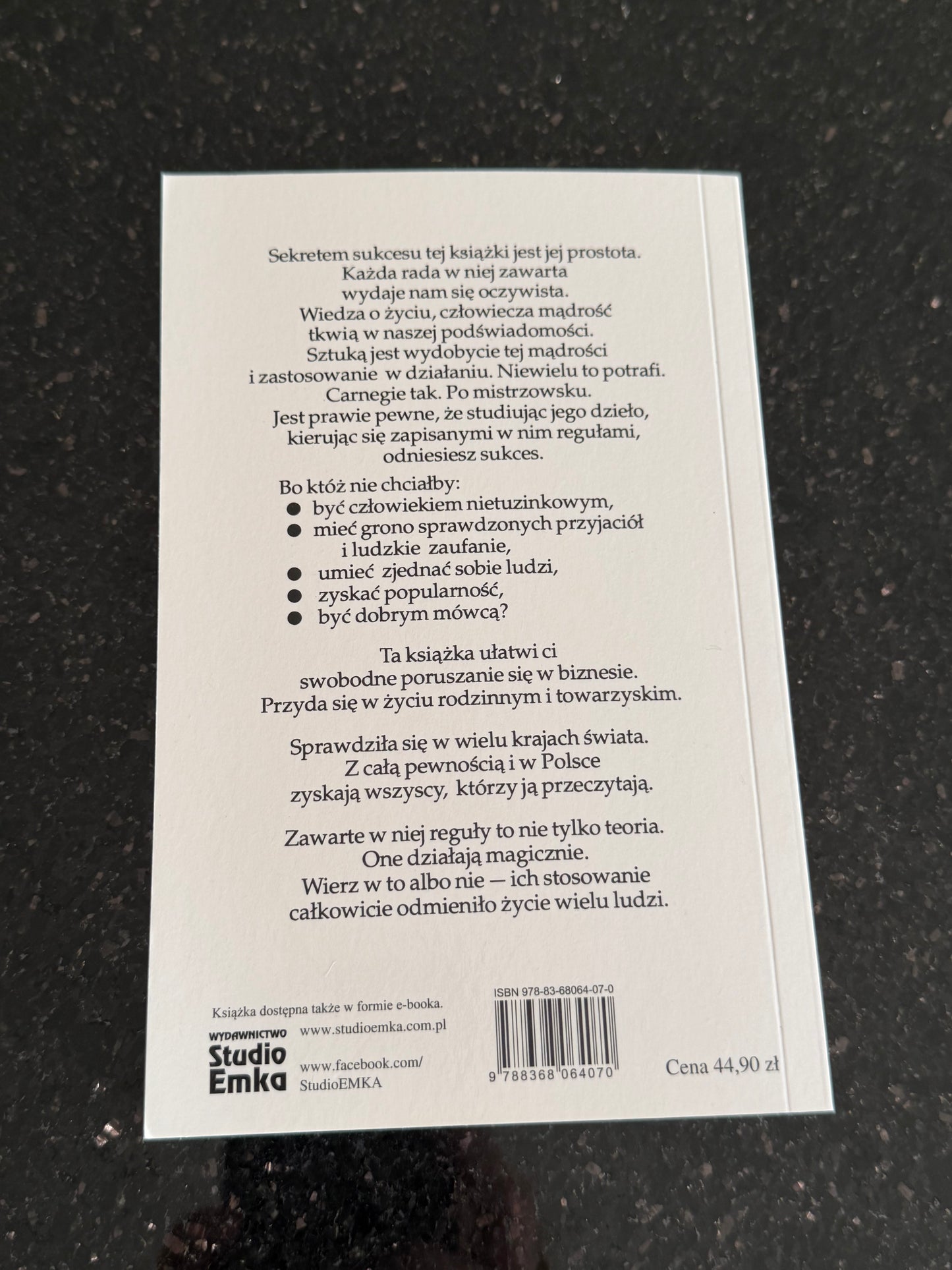 🇵🇱Polish Book - Dale Carnegie - Jak zdobyc przyjaciol i zjednac sobie ludzi