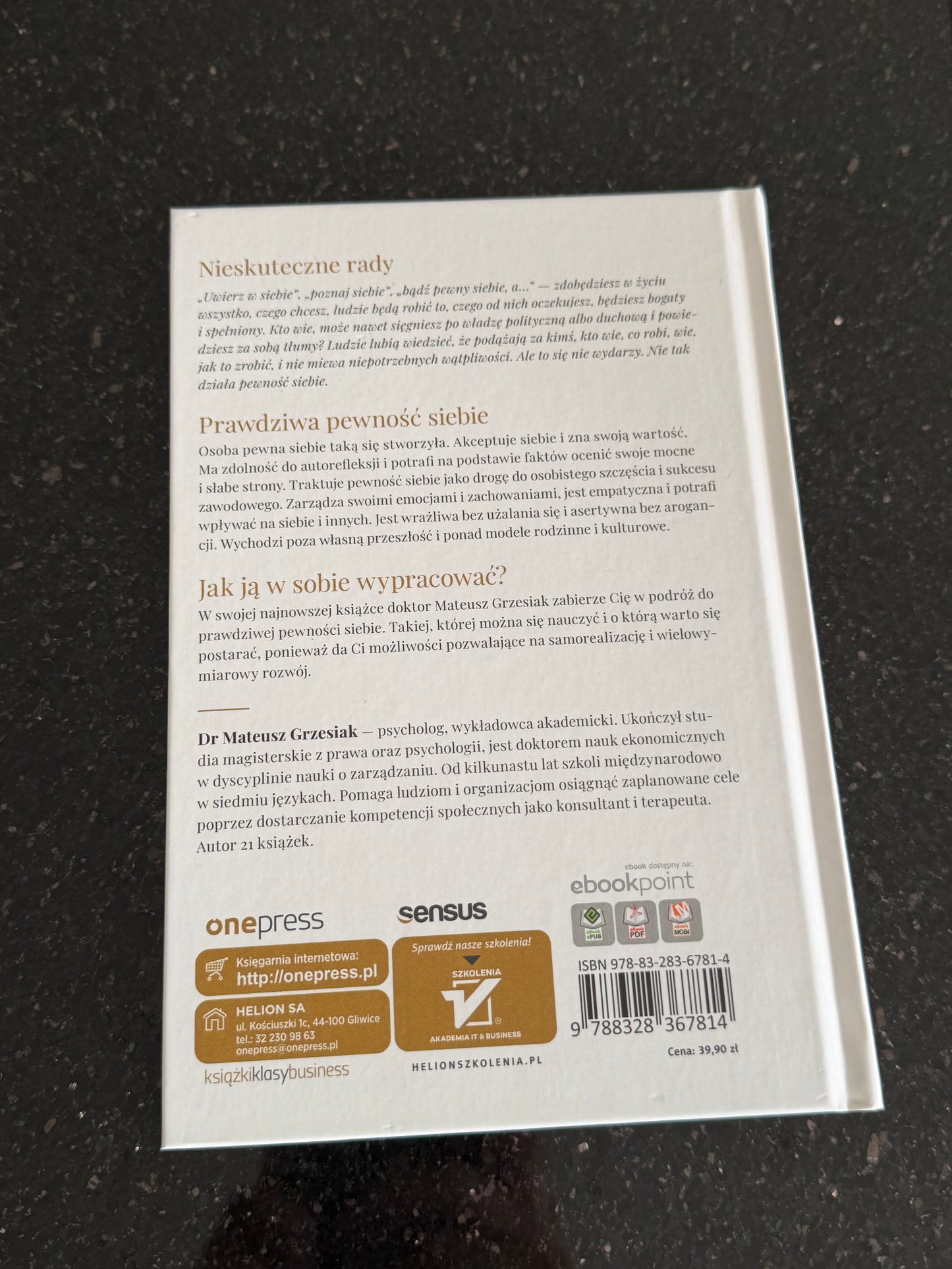 🇵🇱Polish Book - Mateusz Grzesiak - Pewnosc (Pewność) Siebie