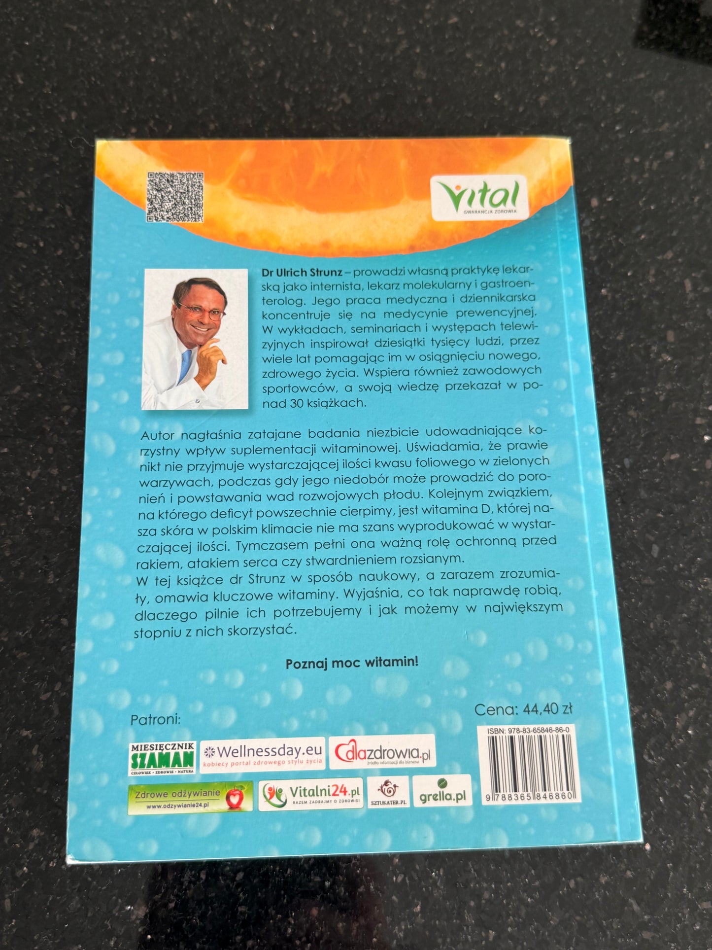 🇵🇱Polish Book - Dr.Urlich Strunz - Witaminy - Czy i dlaczego pomagaja i jak je stosowac