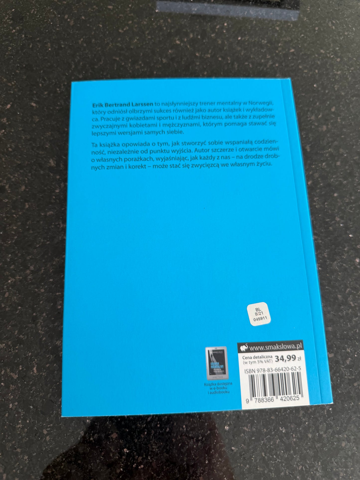 🇵🇱Polish Book - Erik Bertrand Larssen - Odwyk mentalny. 5 kroków do lepszej codziennosci